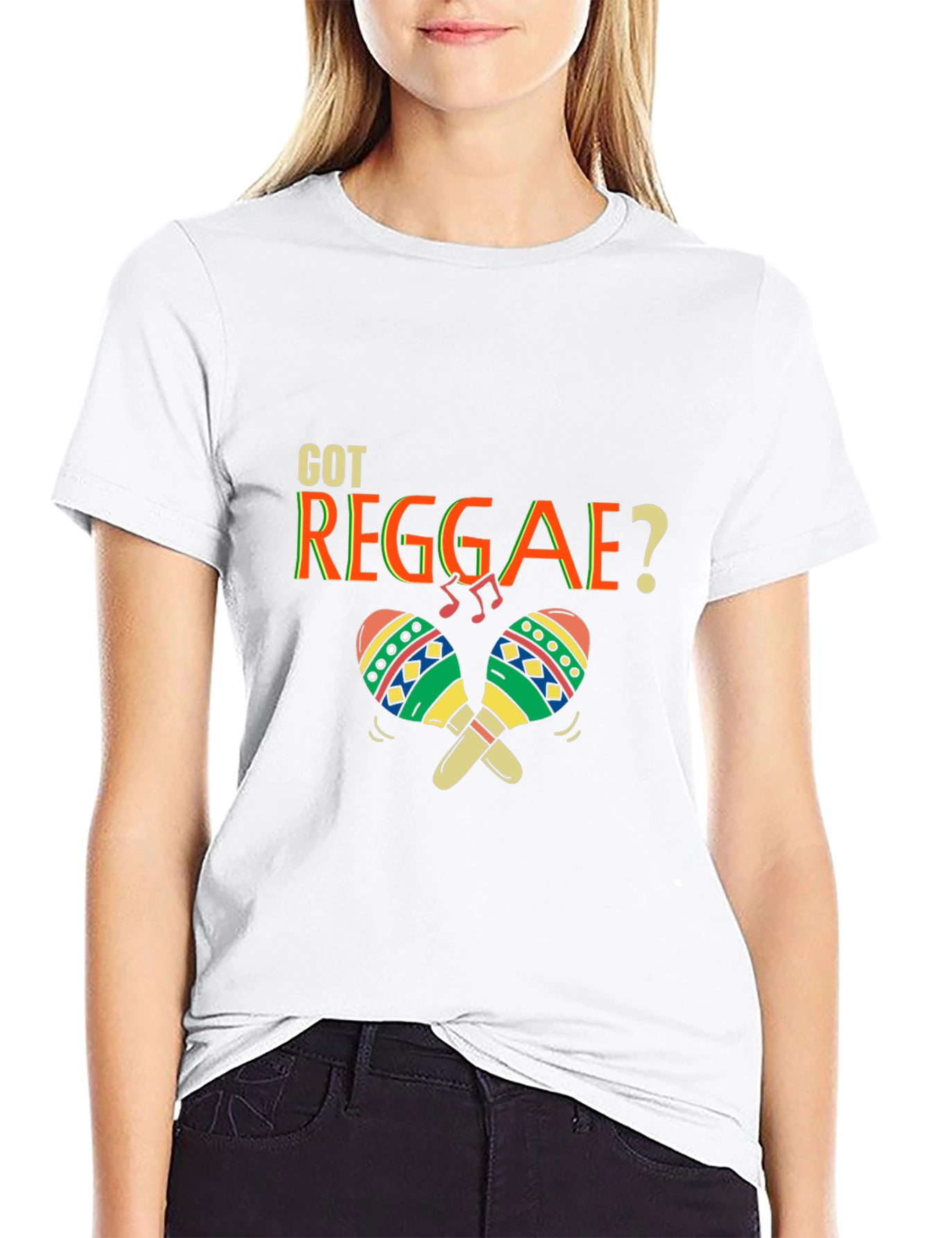 Got Reggae? Black Graphic Tee