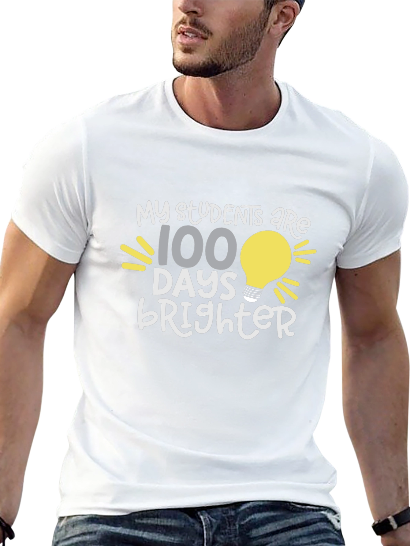 100 Days Brighter Graphic Tee