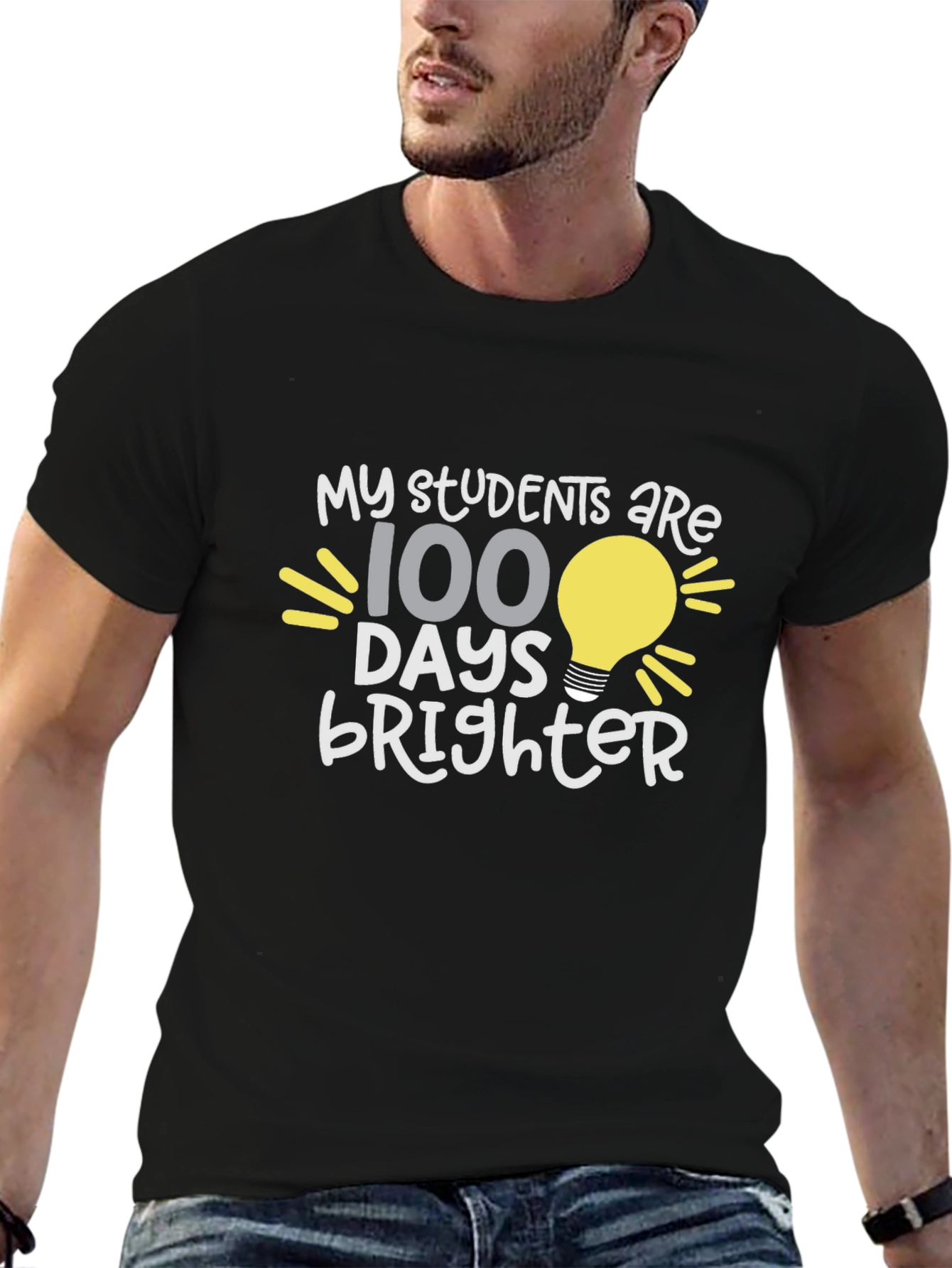 100 Days Brighter Graphic Tee