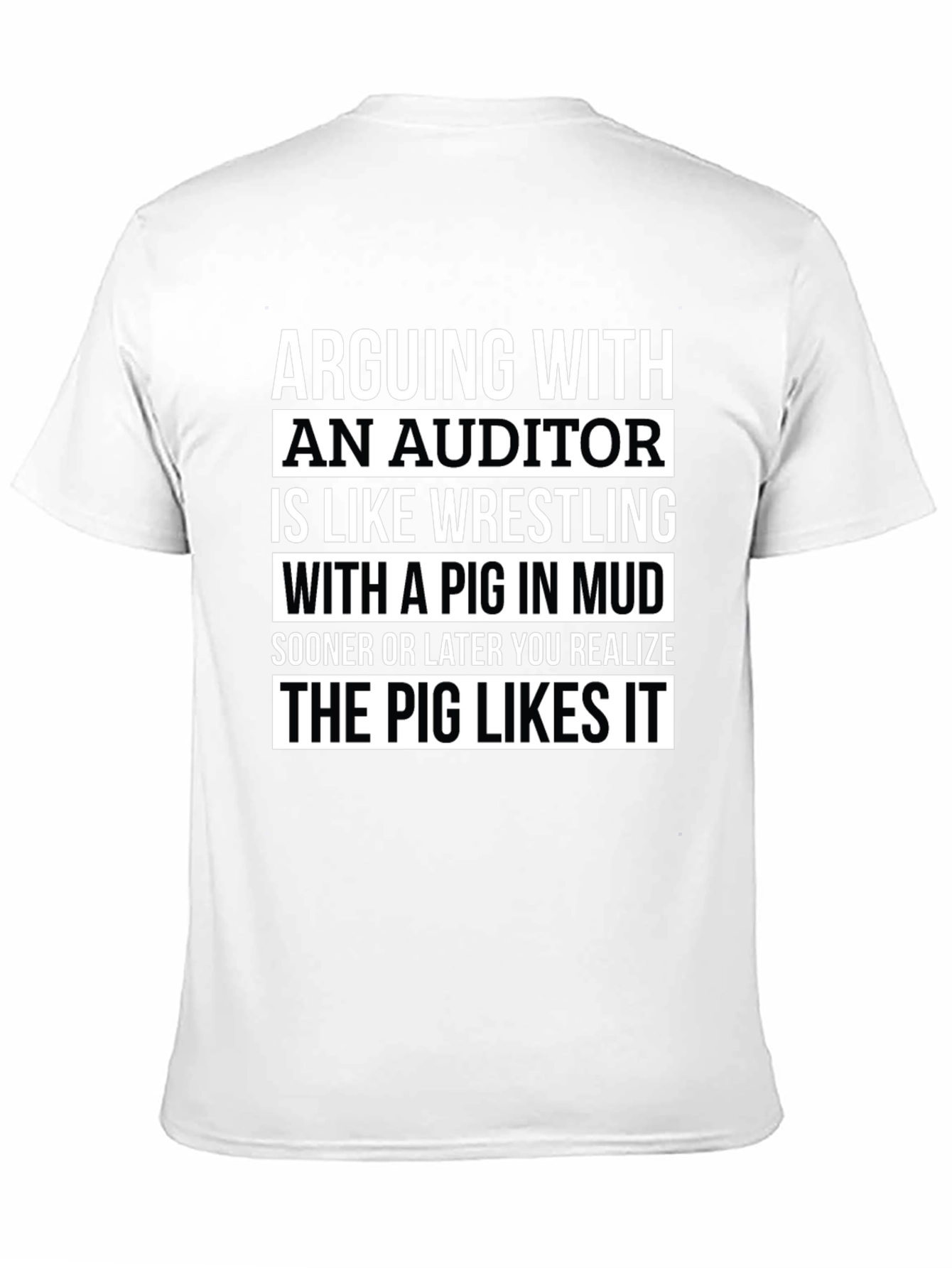 Arguing with an Auditor Funny T-Shirt