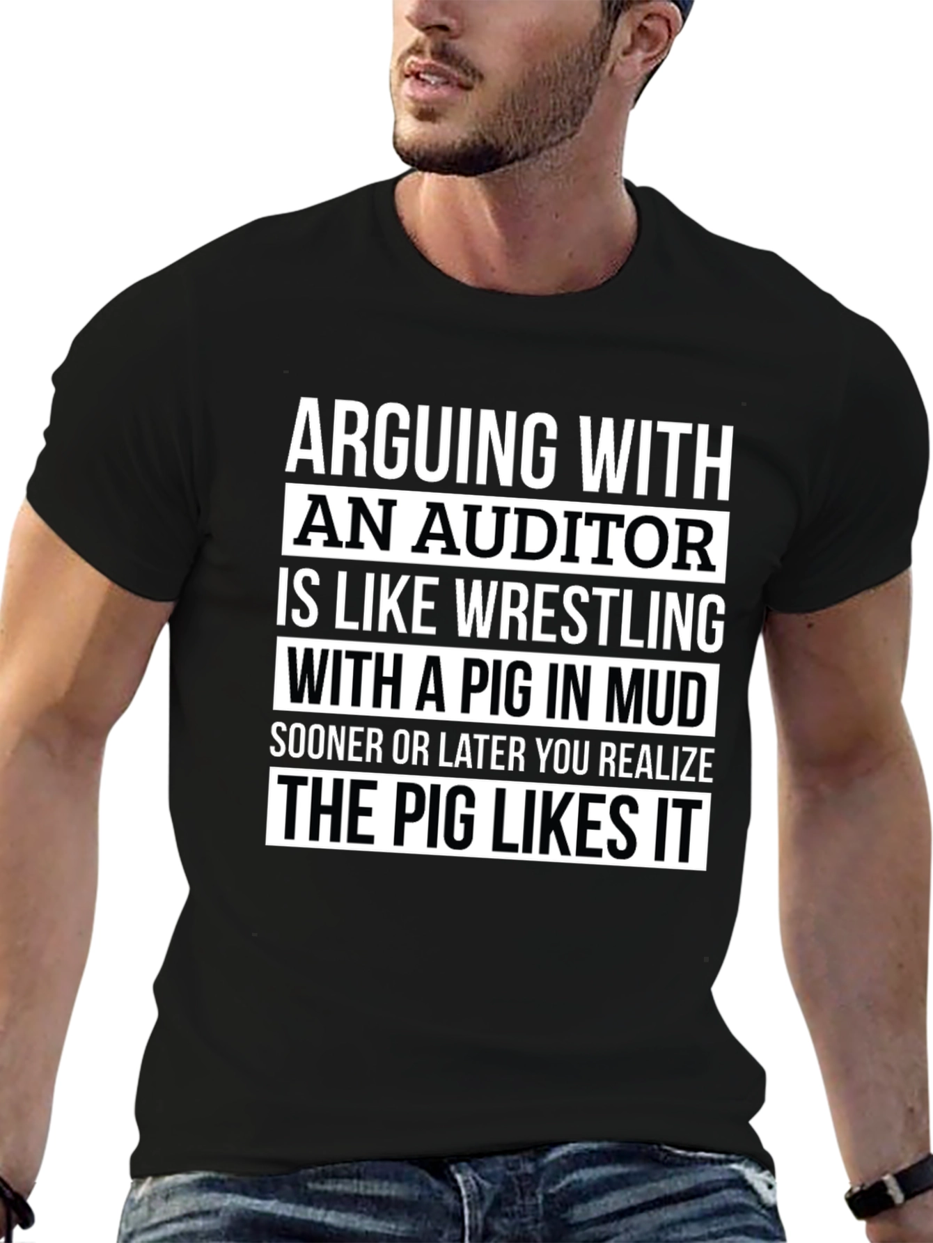 Arguing with an Auditor Funny T-Shirt