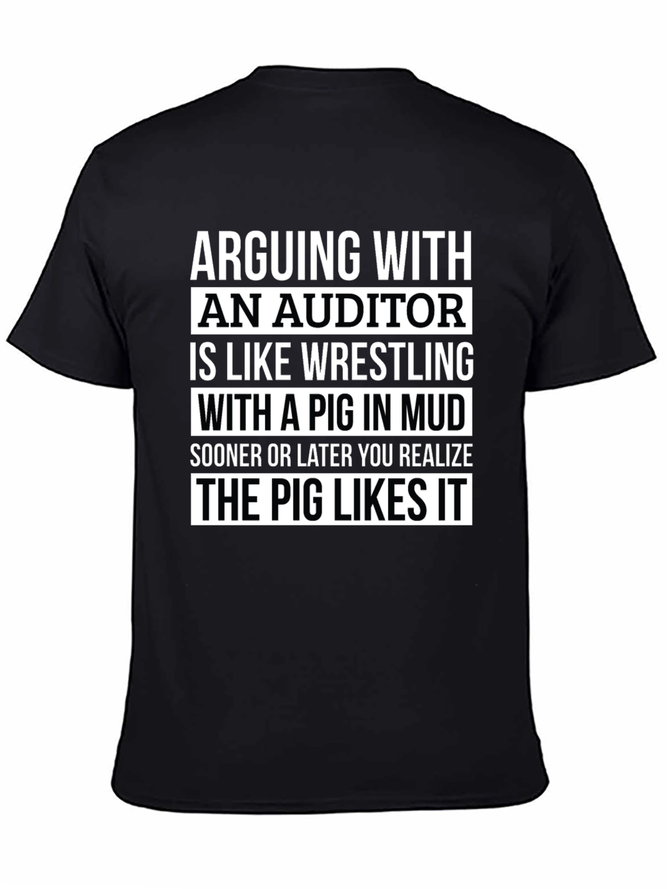 Arguing with an Auditor Funny T-Shirt