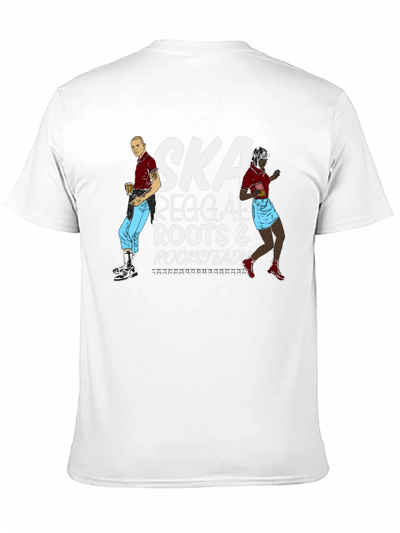 Ska Reggae Roots & Rocksteady Graphic T-Shirt