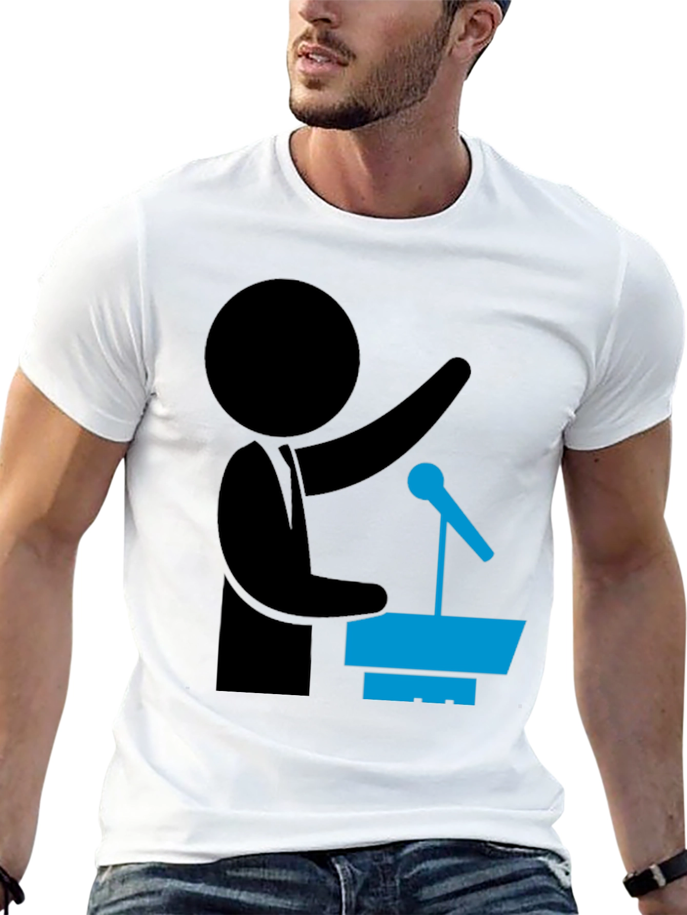 Speaker Graphic T-Shirt