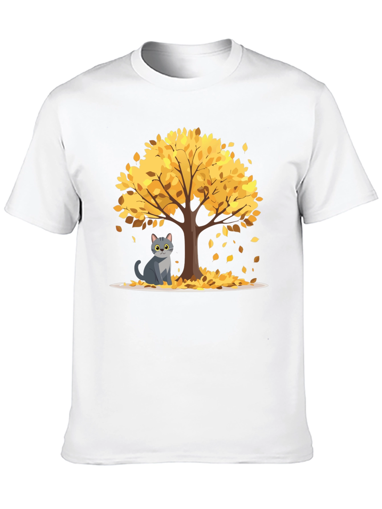 Autumn Cat T-Shirt