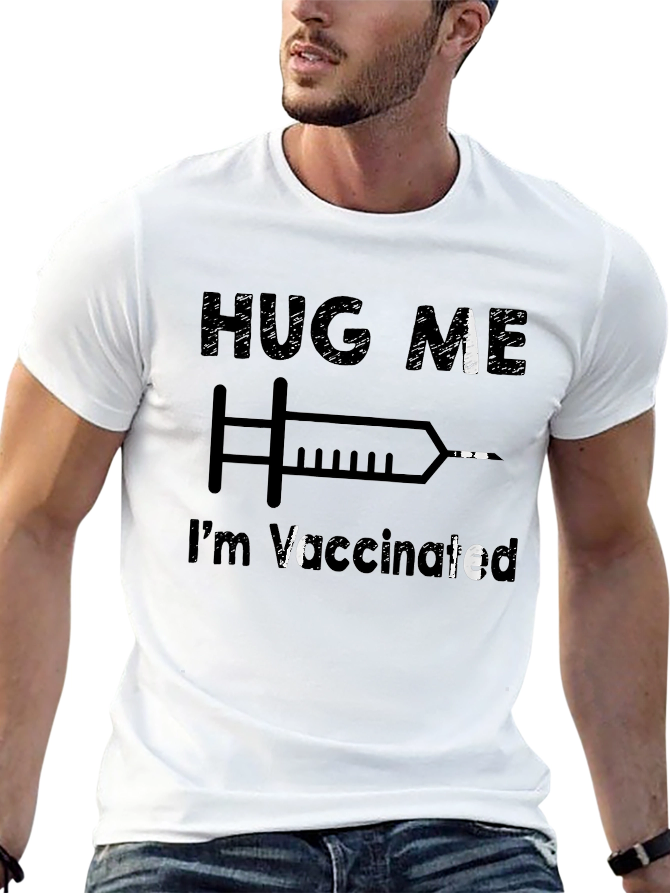 Hug Me Im Vaccinated T-Shirt