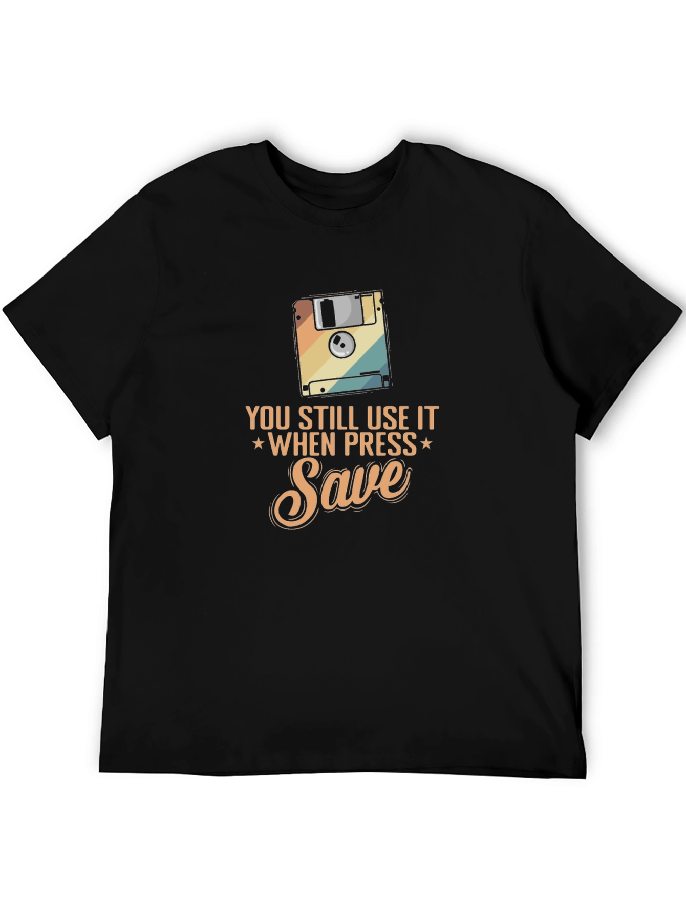 Retro Floppy Disk Save T-Shirt