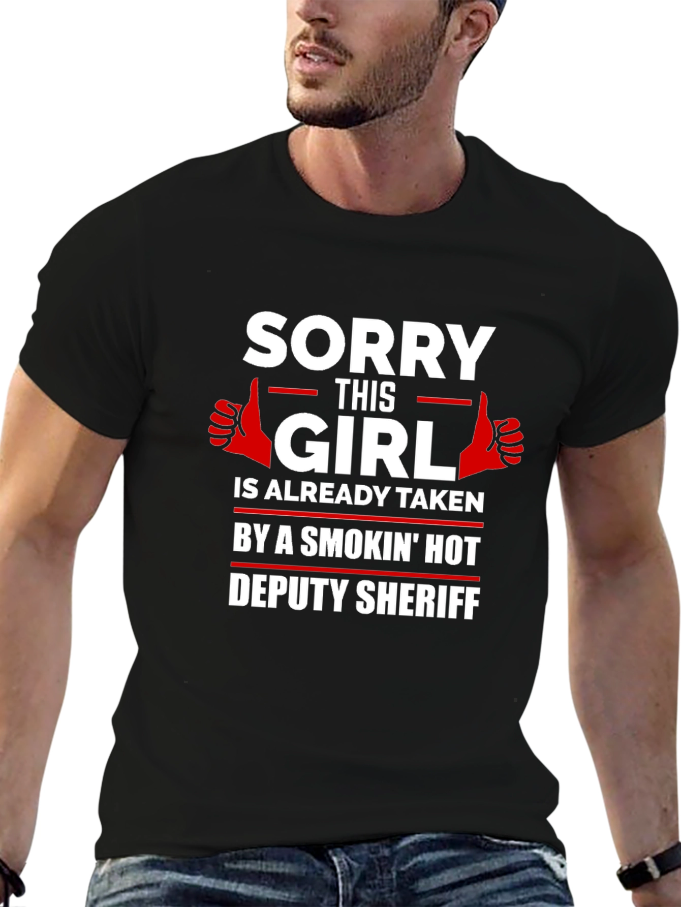 Sorry This Girl Is Taken Deputy Sheriff T-Shirt