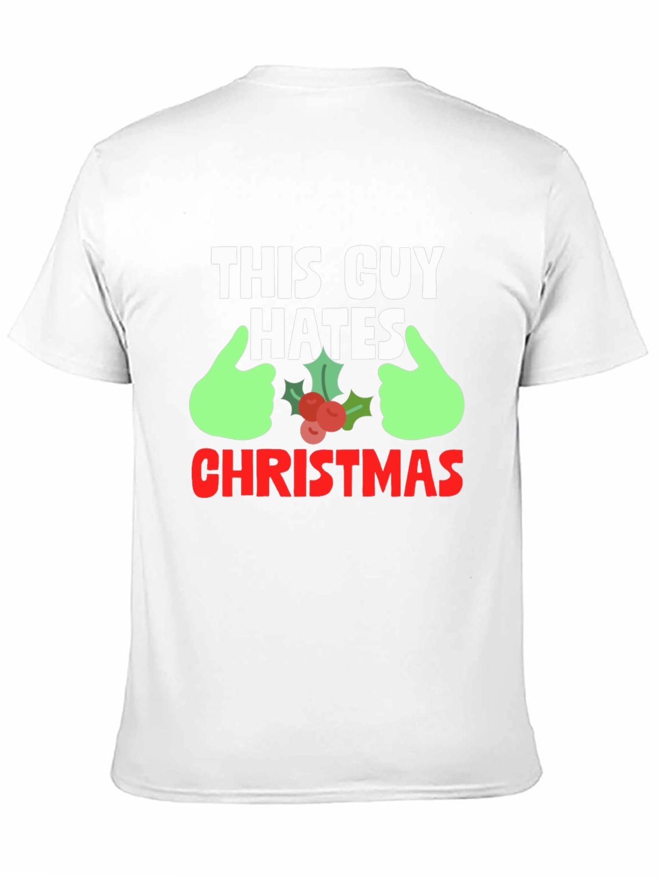 This Guy Hates Christmas Graphic Tee