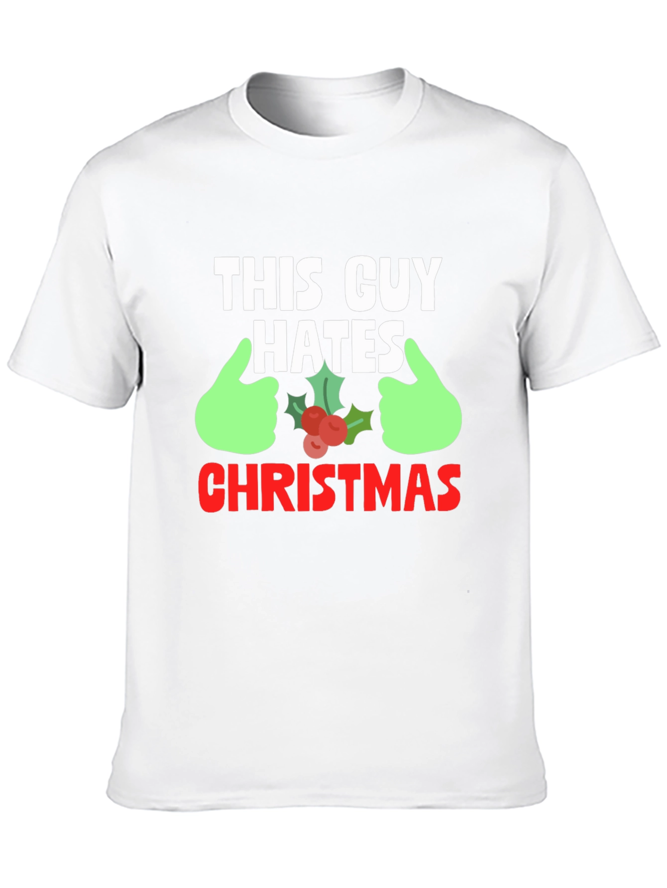 This Guy Hates Christmas Graphic Tee