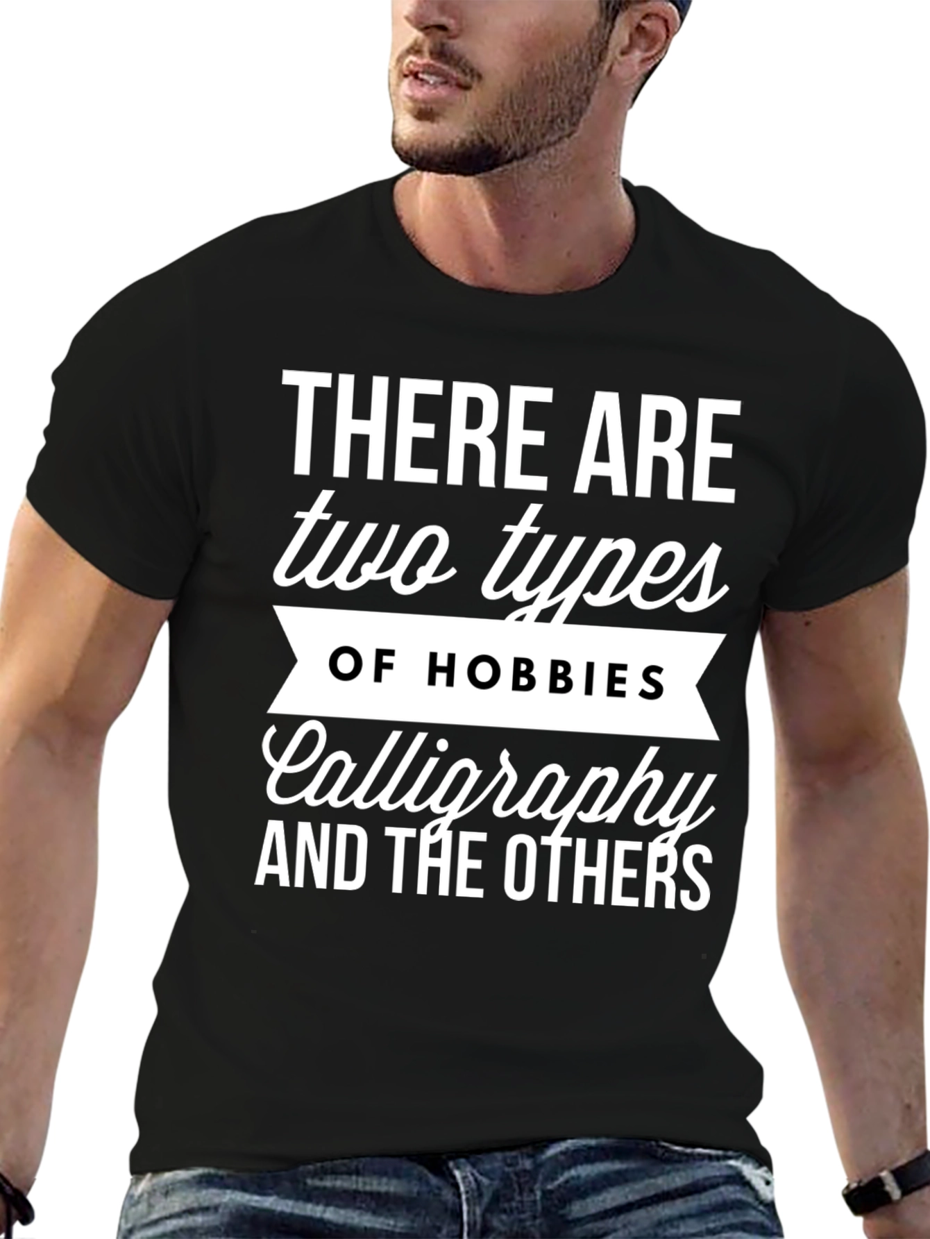 Calligraphy Hobbies Graphic Tee