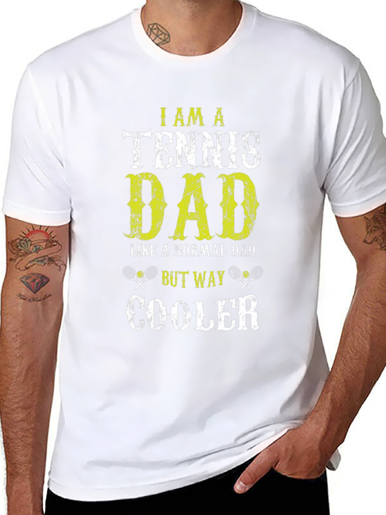 Tennis Dad Graphic T-Shirt