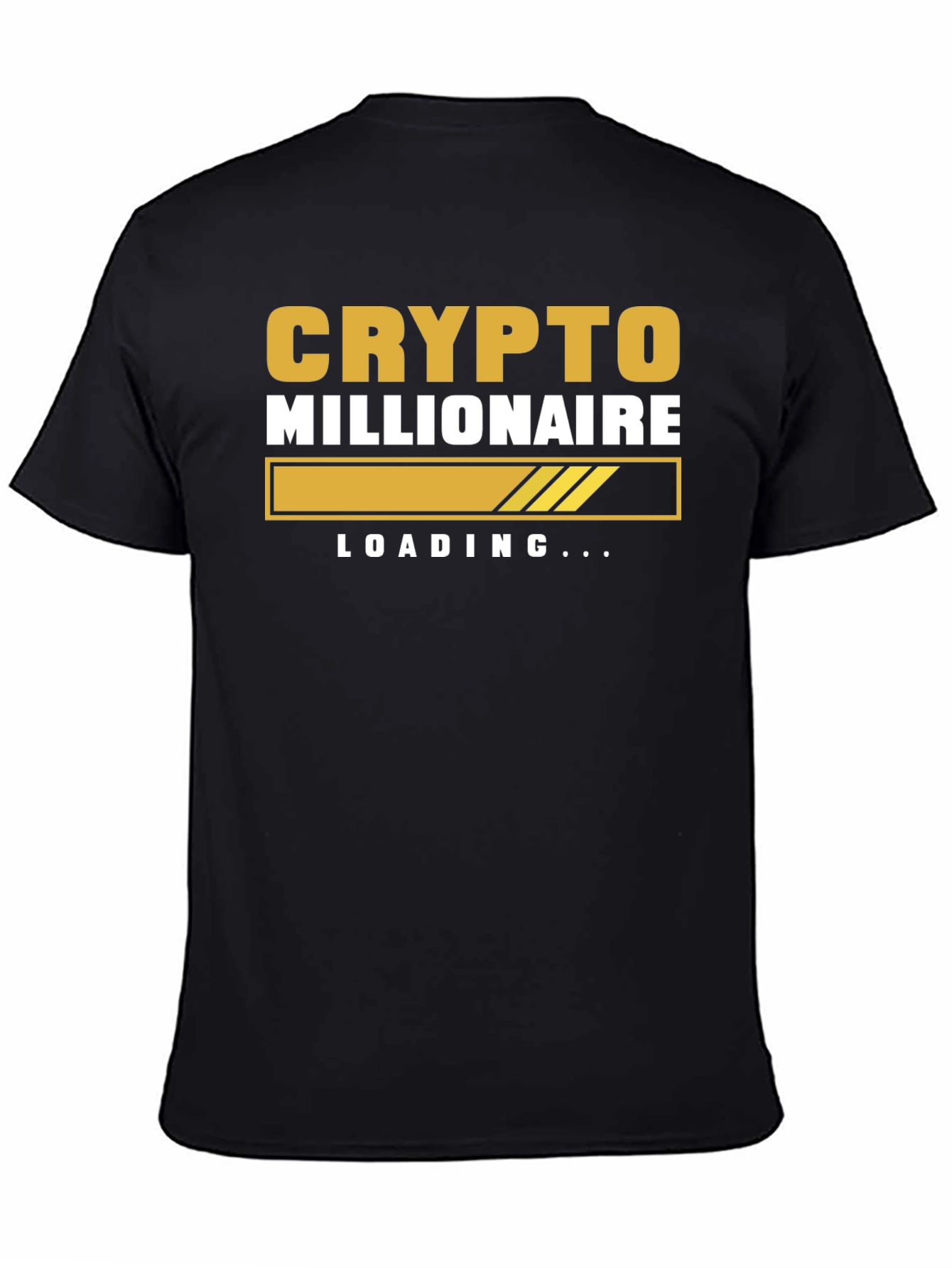 Crypto Millionaire Loading Graphic T-Shirt