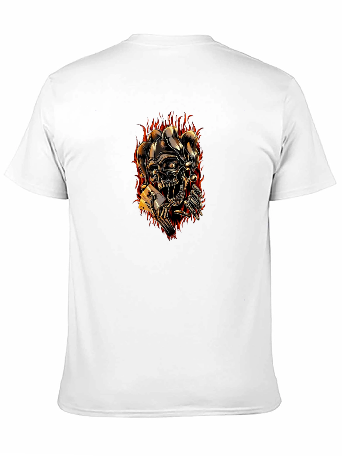 Skull Joker T-Shirt Graphic Tee