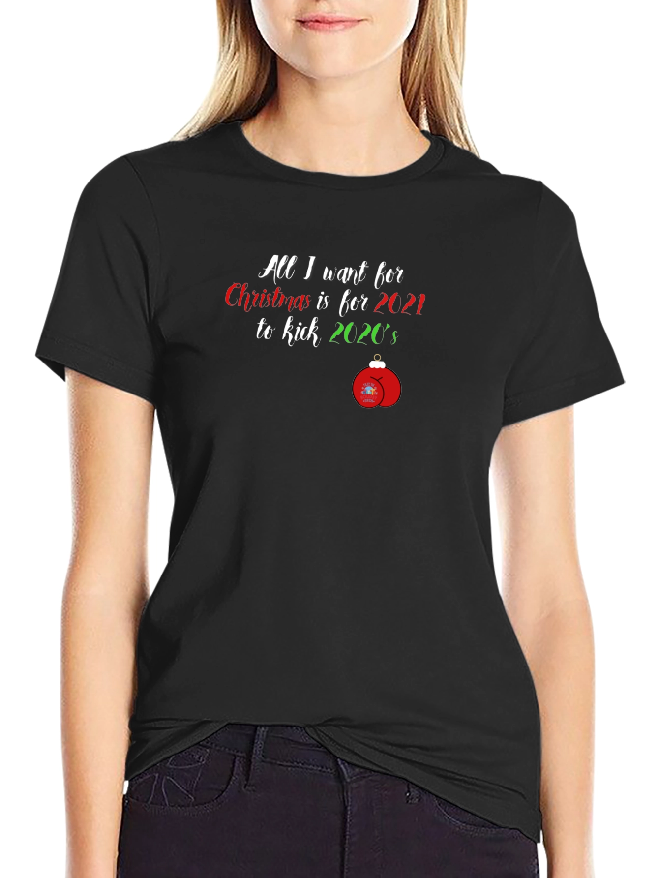 Festive Kick 2020s Christmas T-Shirt