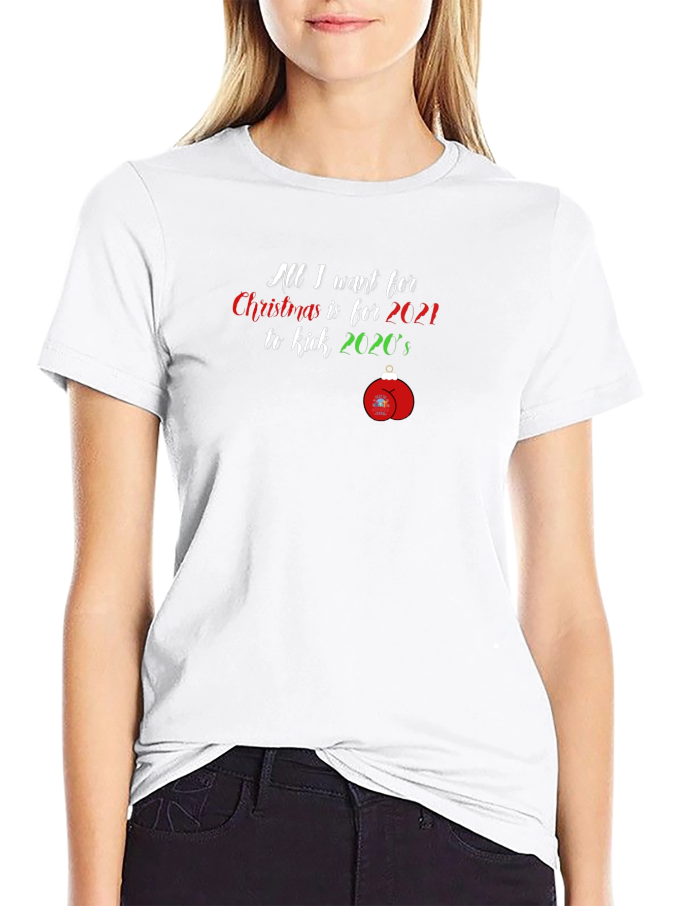 Festive Kick 2020s Christmas T-Shirt