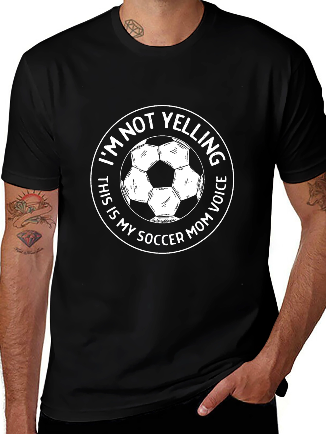 Soccer Mom Voice T-Shirt - Funny Novelty Tee