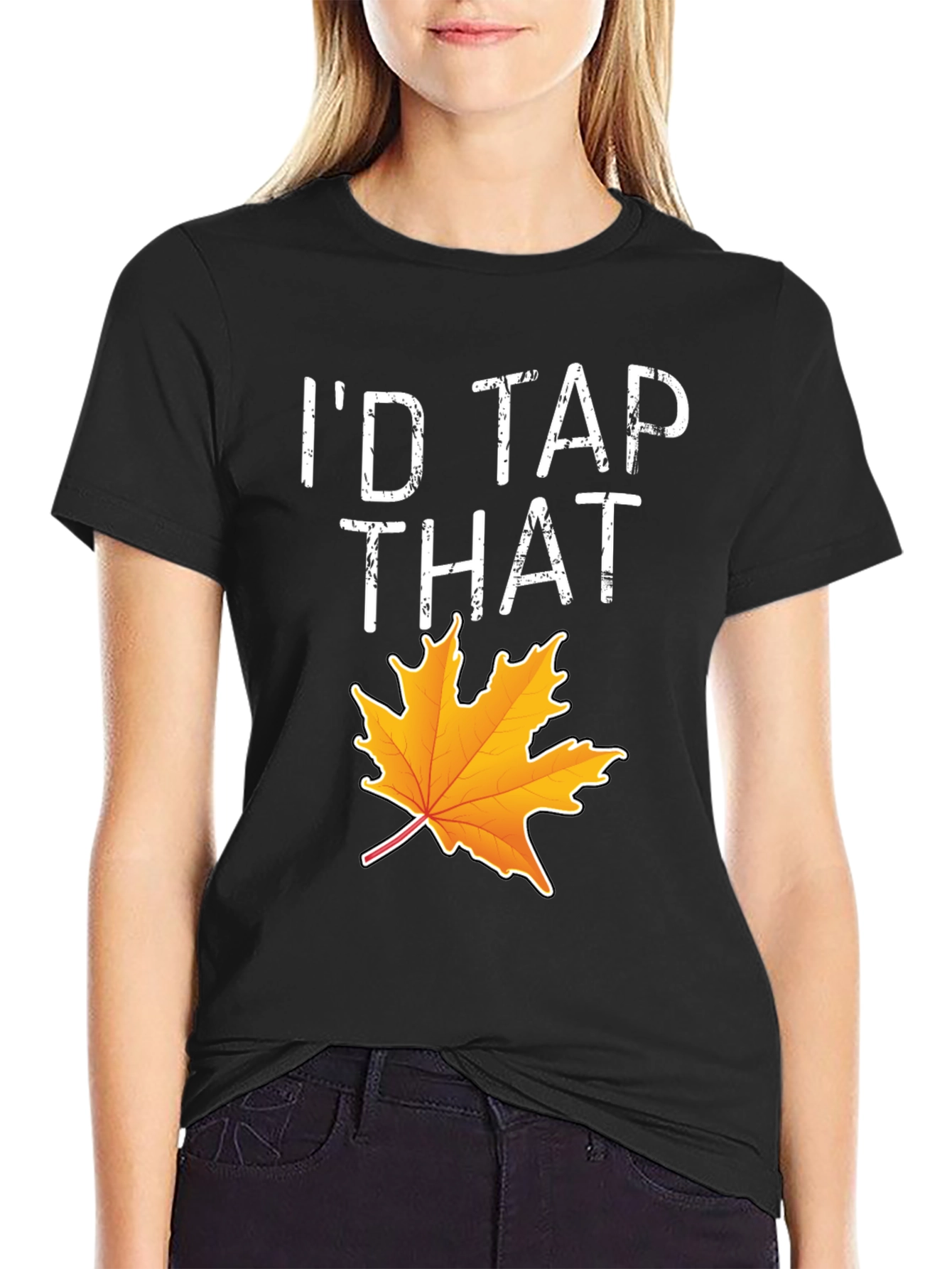 Id Tap That Maple Leaf Funny T-Shirt