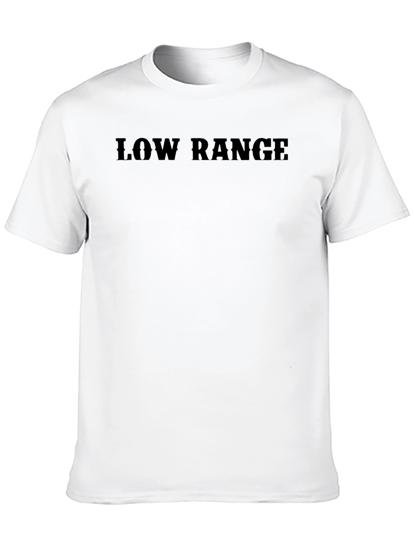 Low Range Black Graphic Tee - Mens