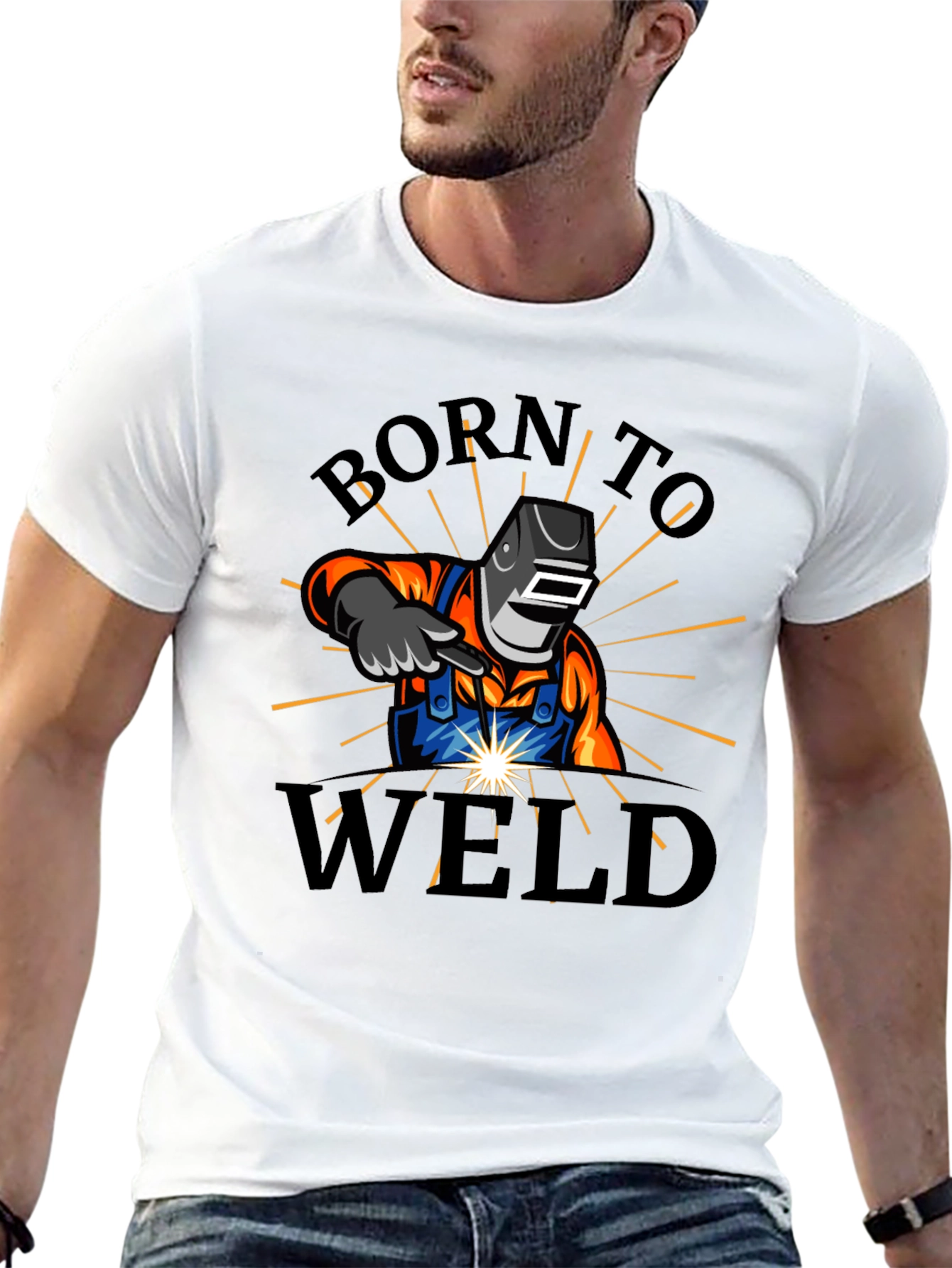 Born To Weld Graphic T-Shirt