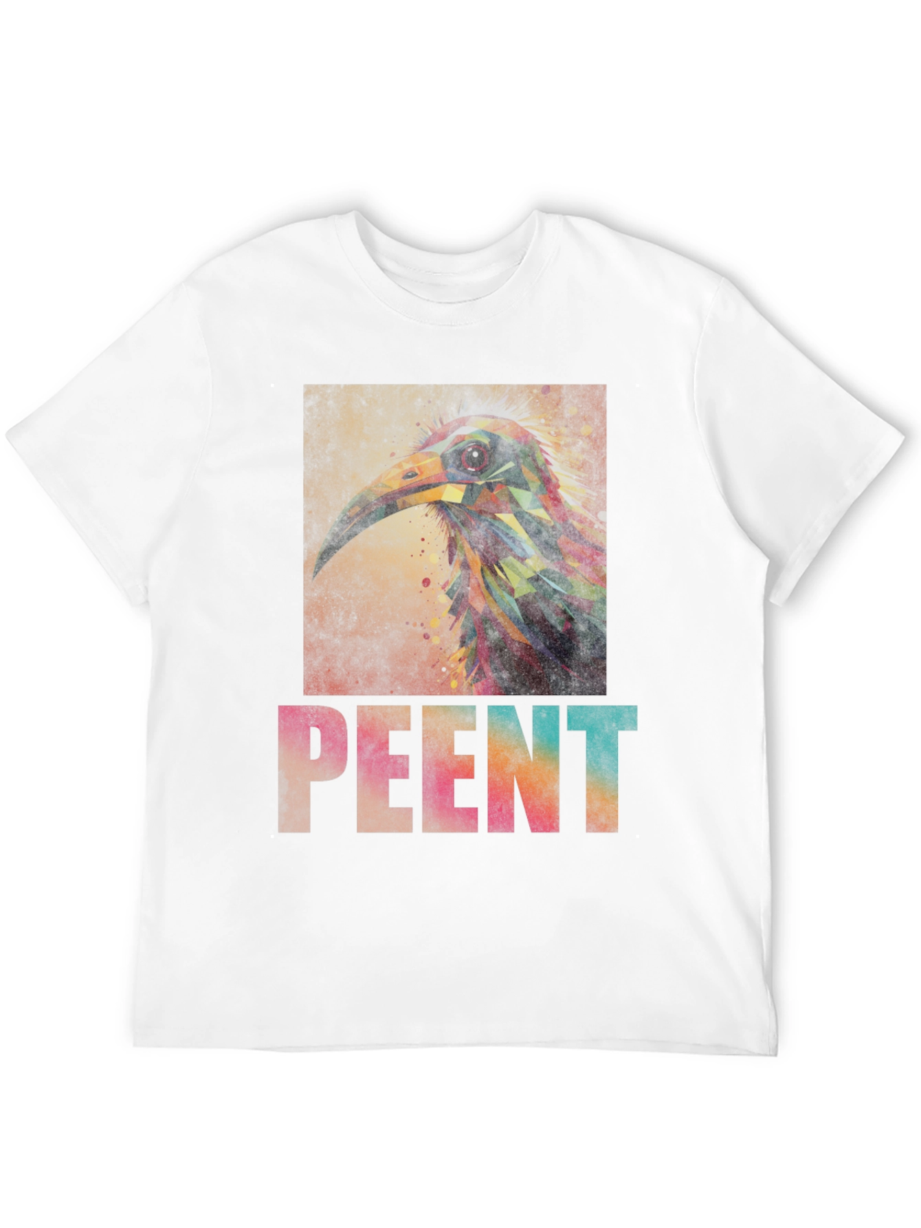 Abstract Bird Art Tee - Unique Graphic T-Shirt