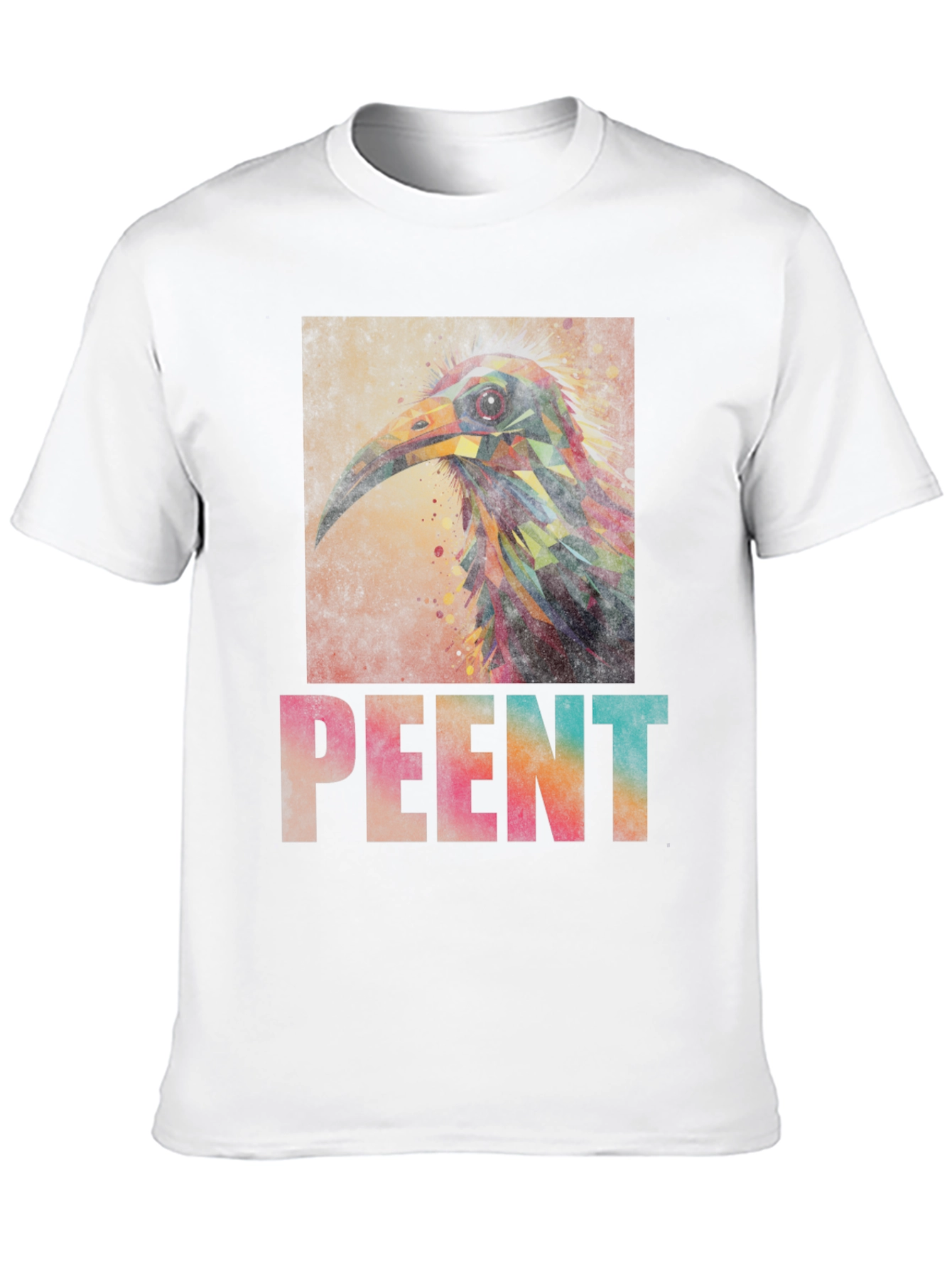 Abstract Bird Art Tee - Unique Graphic T-Shirt