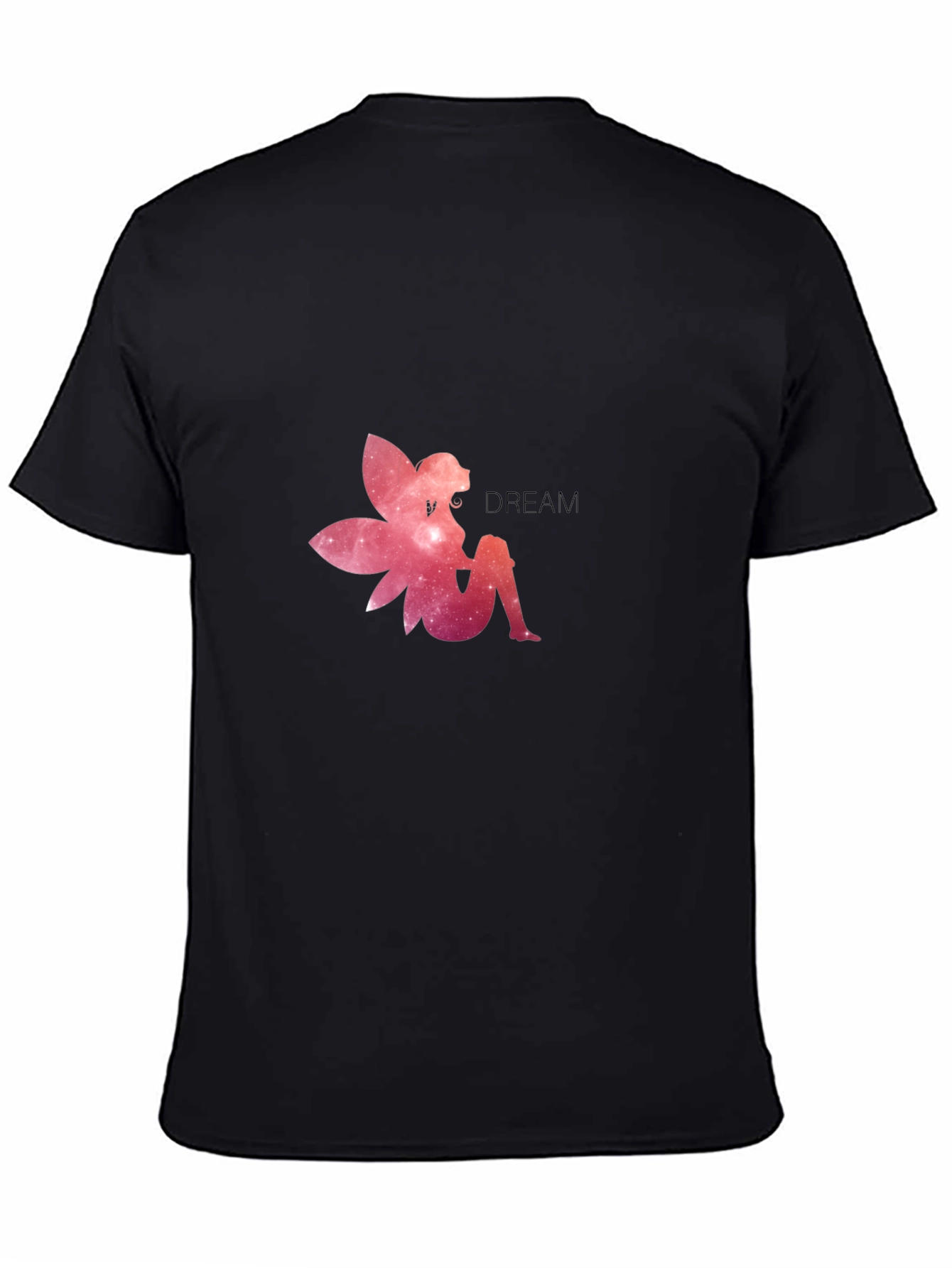 Galaxy Fairy Dream Black Tee