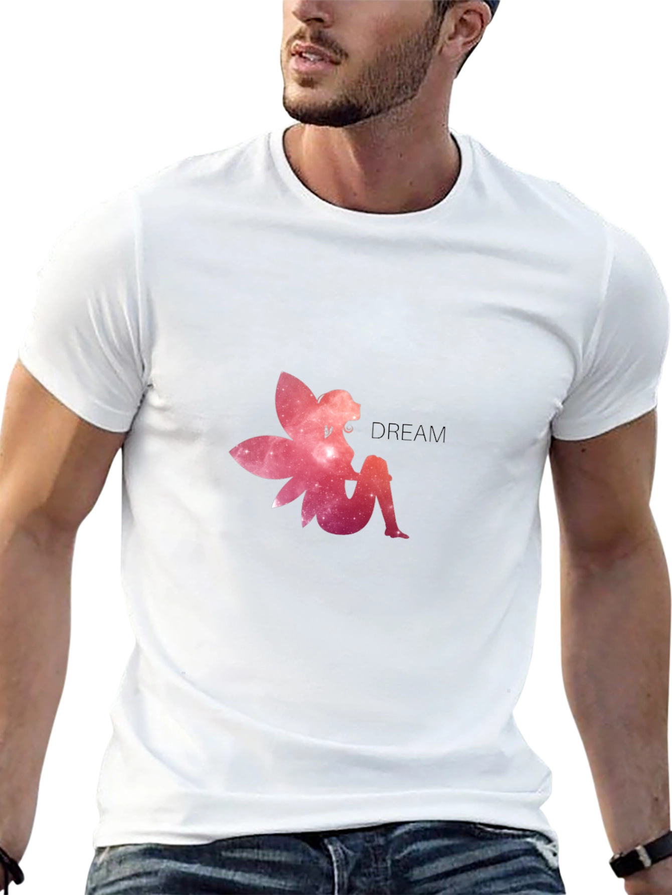 Galaxy Fairy Dream Black Tee