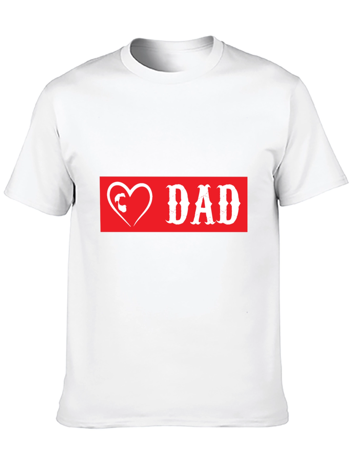 Love Dad Graphic T-Shirt - Black