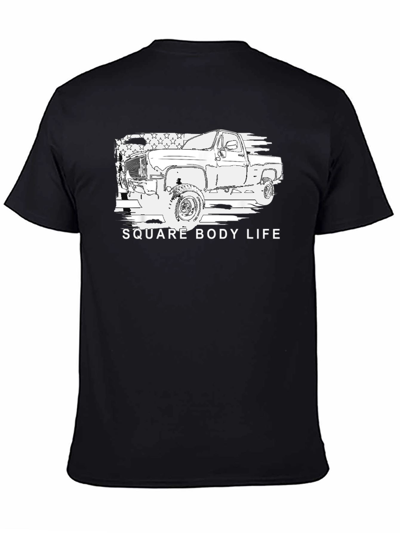 Square Body Life Truck Graphic Tee