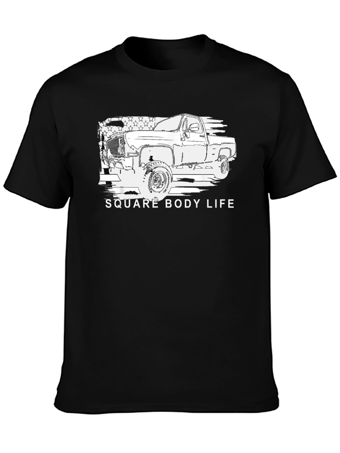 Square Body Life Truck Graphic Tee