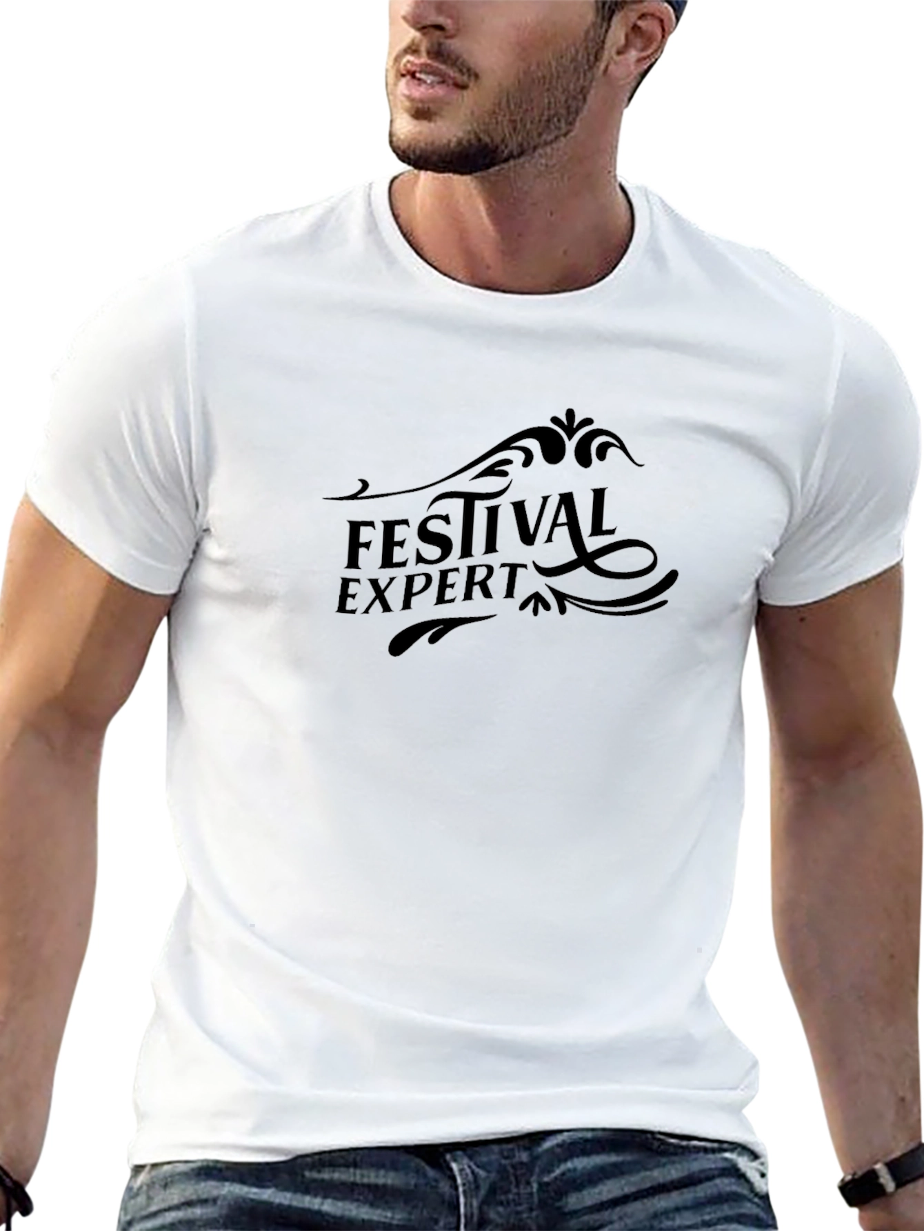 Festival Expert Black T-Shirt