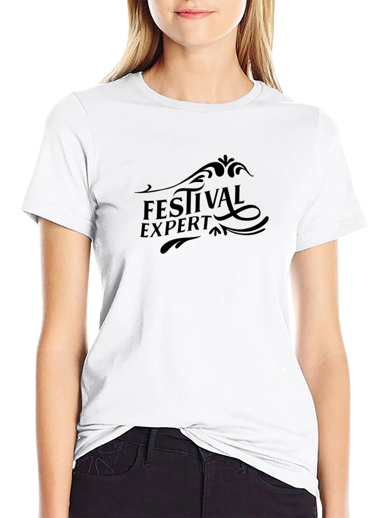 Festival Expert Black T-Shirt