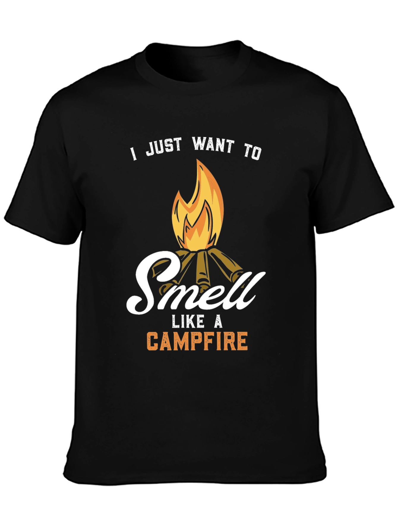 Campfire Smell T-Shirt - Camping Lover Gift