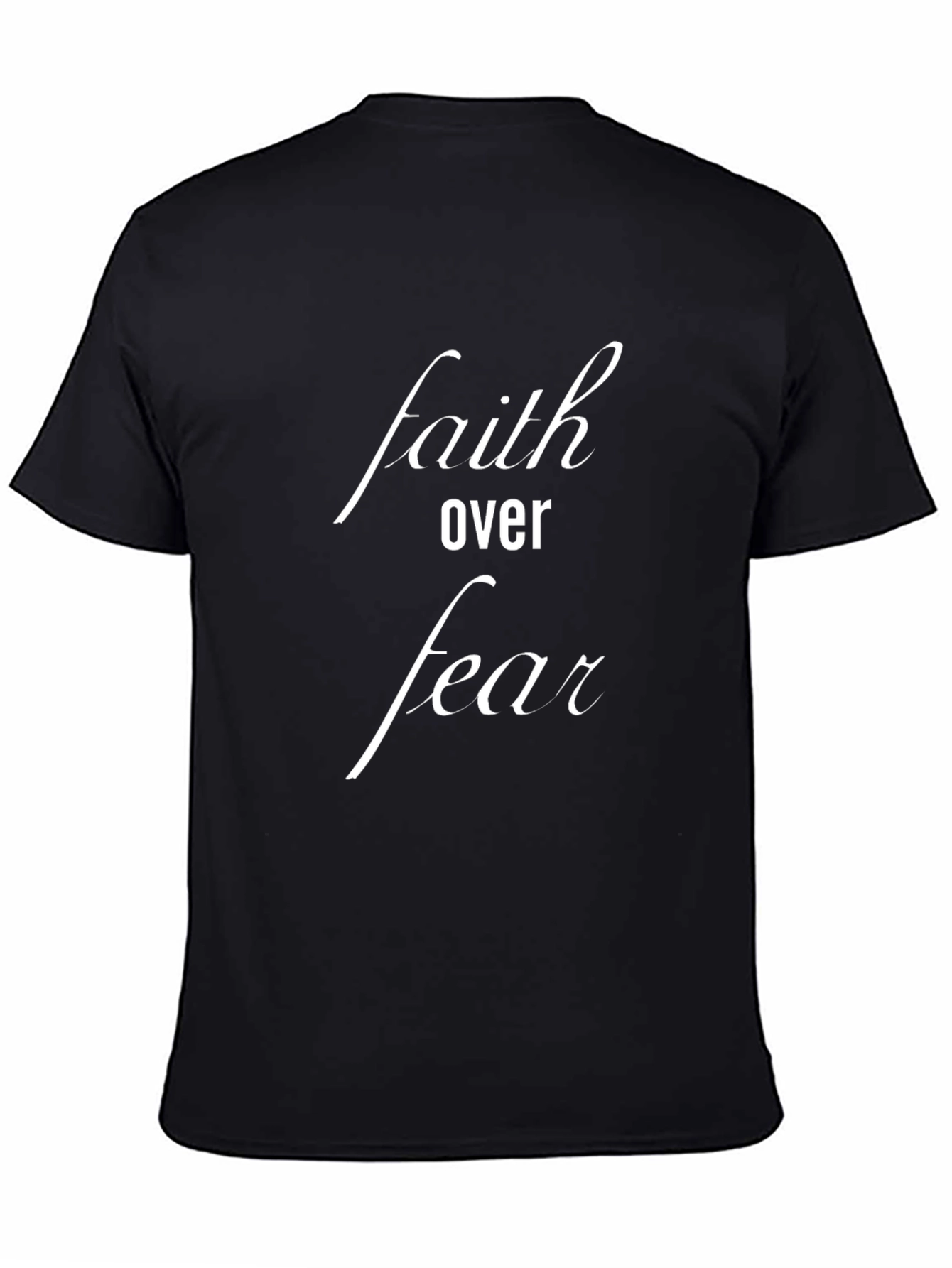 Faith Over Fear Graphic Tee - Inspirational T-Shirt