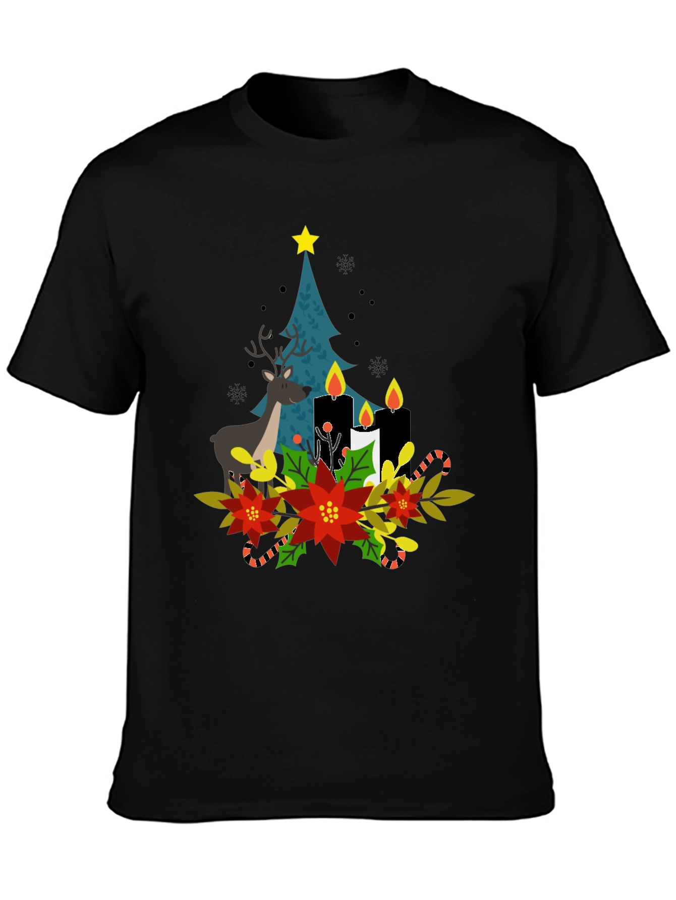 Festive Holiday Graphic Tee