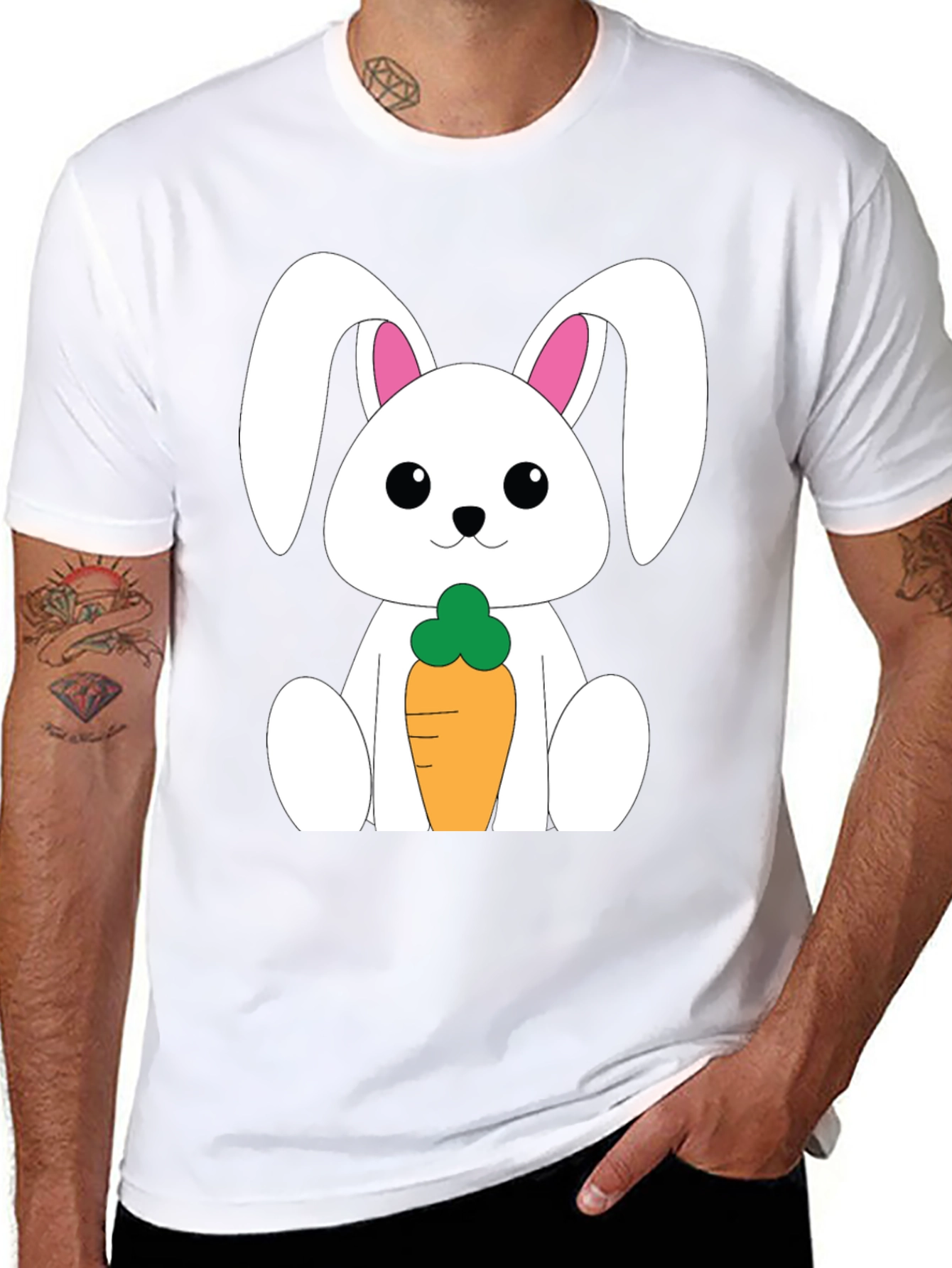 Bunny & Carrot Graphic Tee