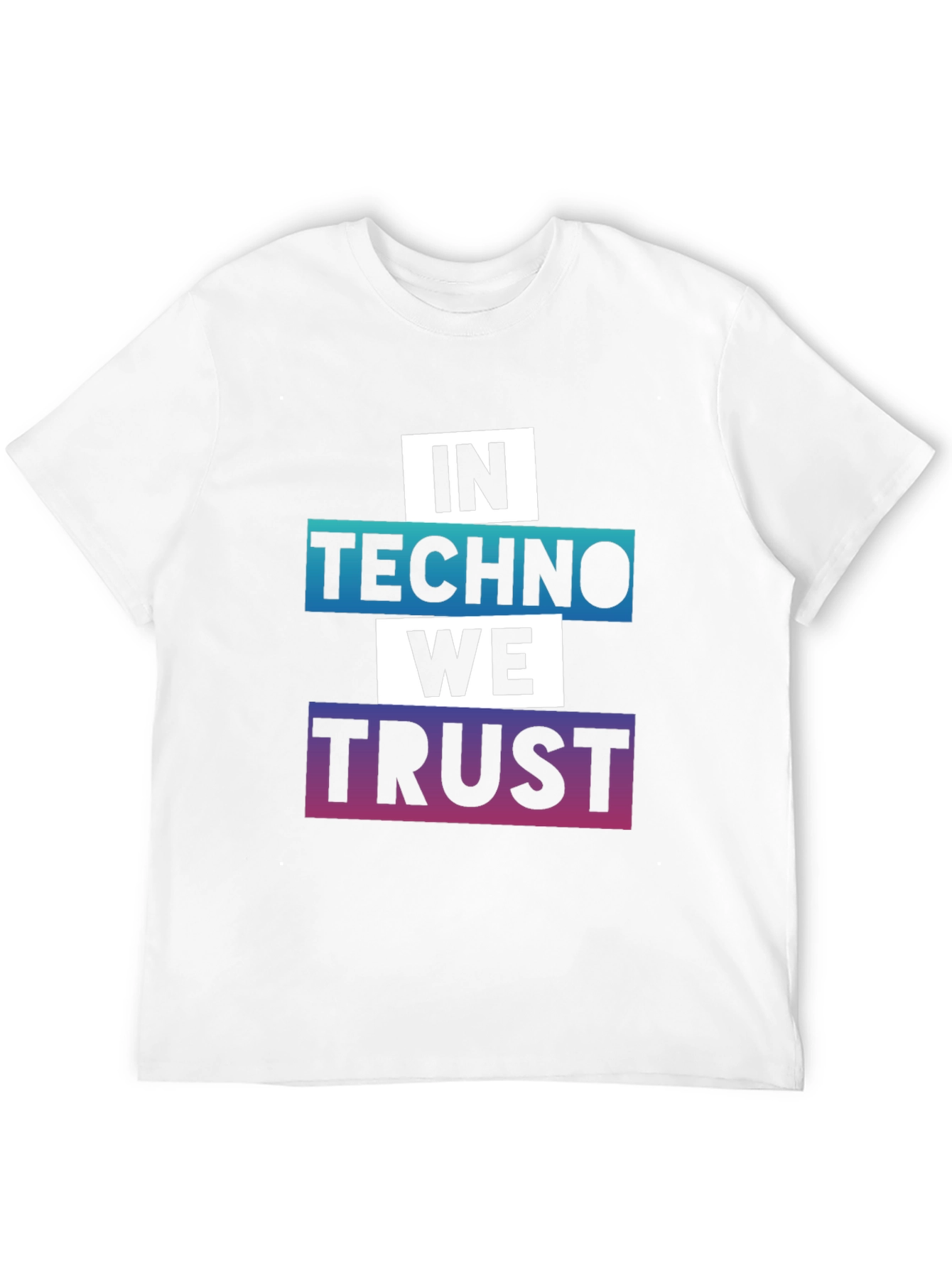 In Techno We Trust Graphic Tee