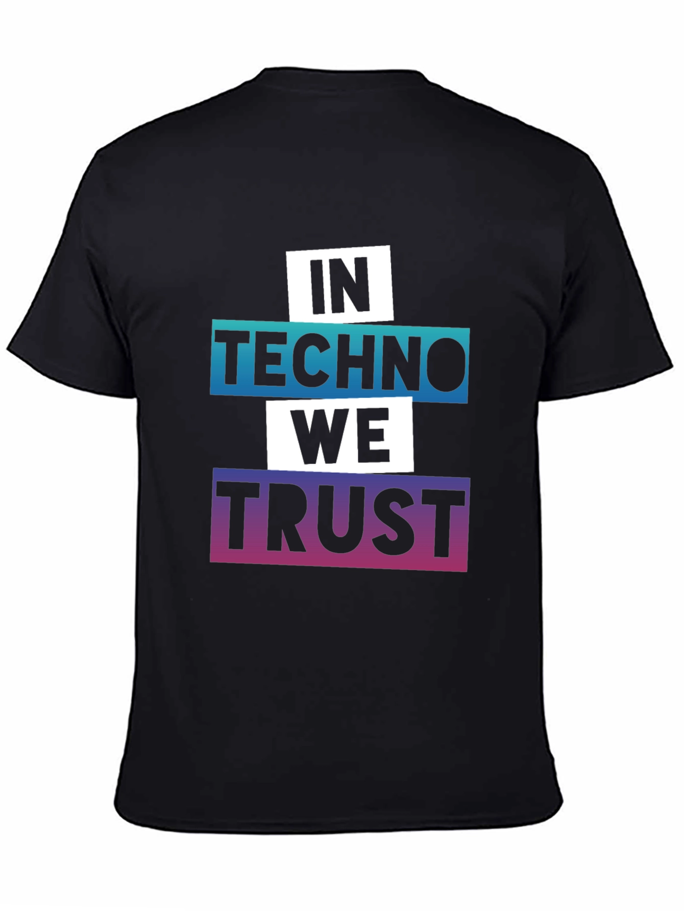 In Techno We Trust Graphic Tee