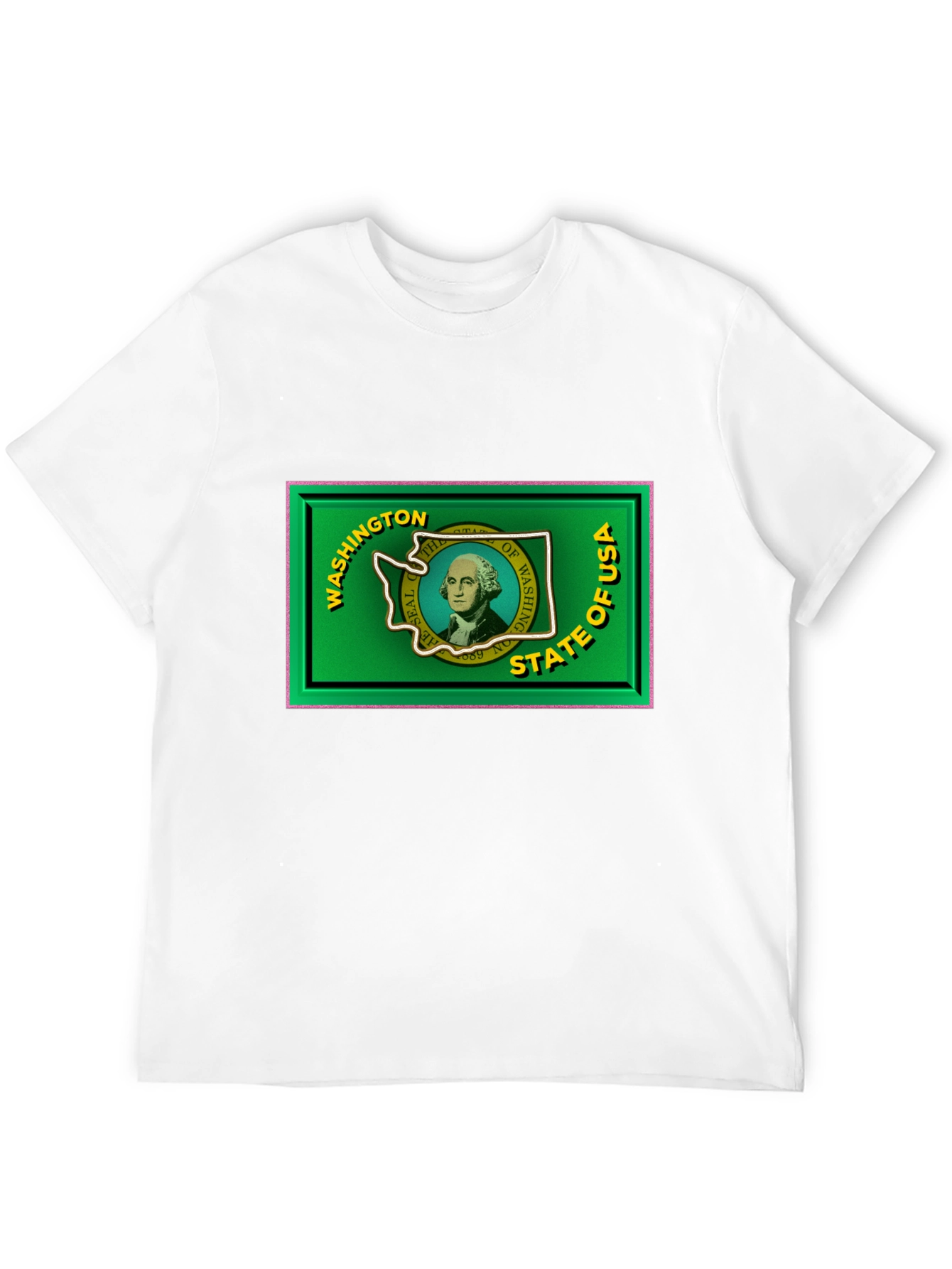 Washington State Flag Graphic T-Shirt