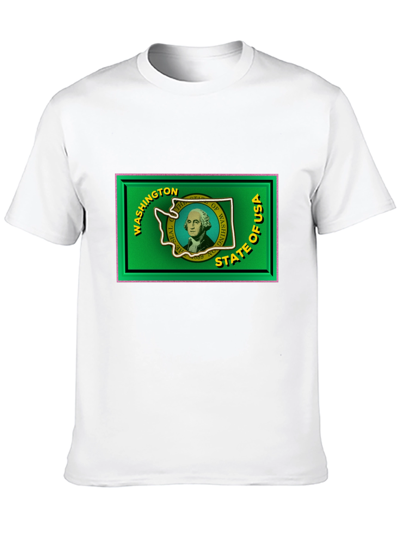 Washington State Flag Graphic T-Shirt
