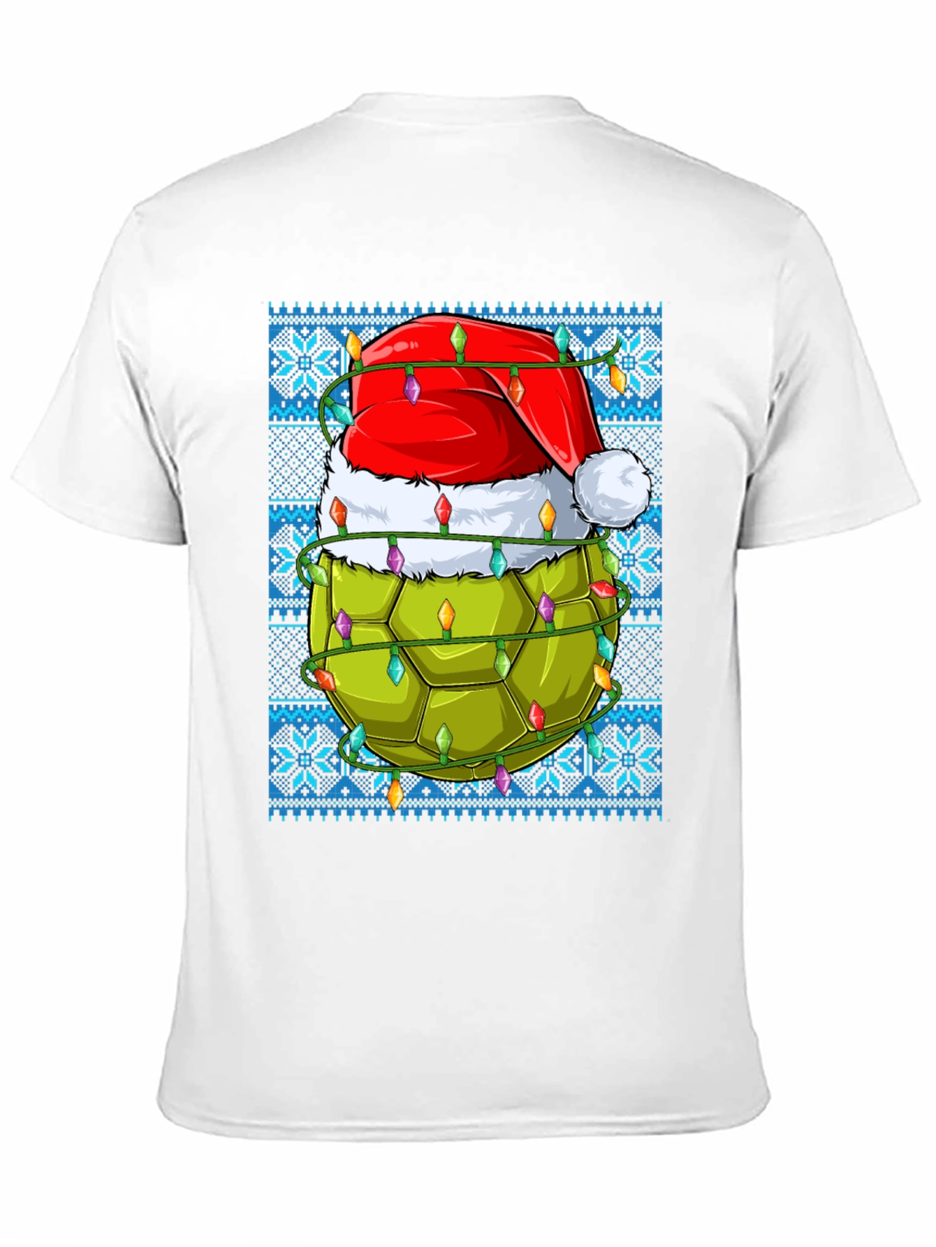 Festive Turtle Shell Christmas T-Shirt