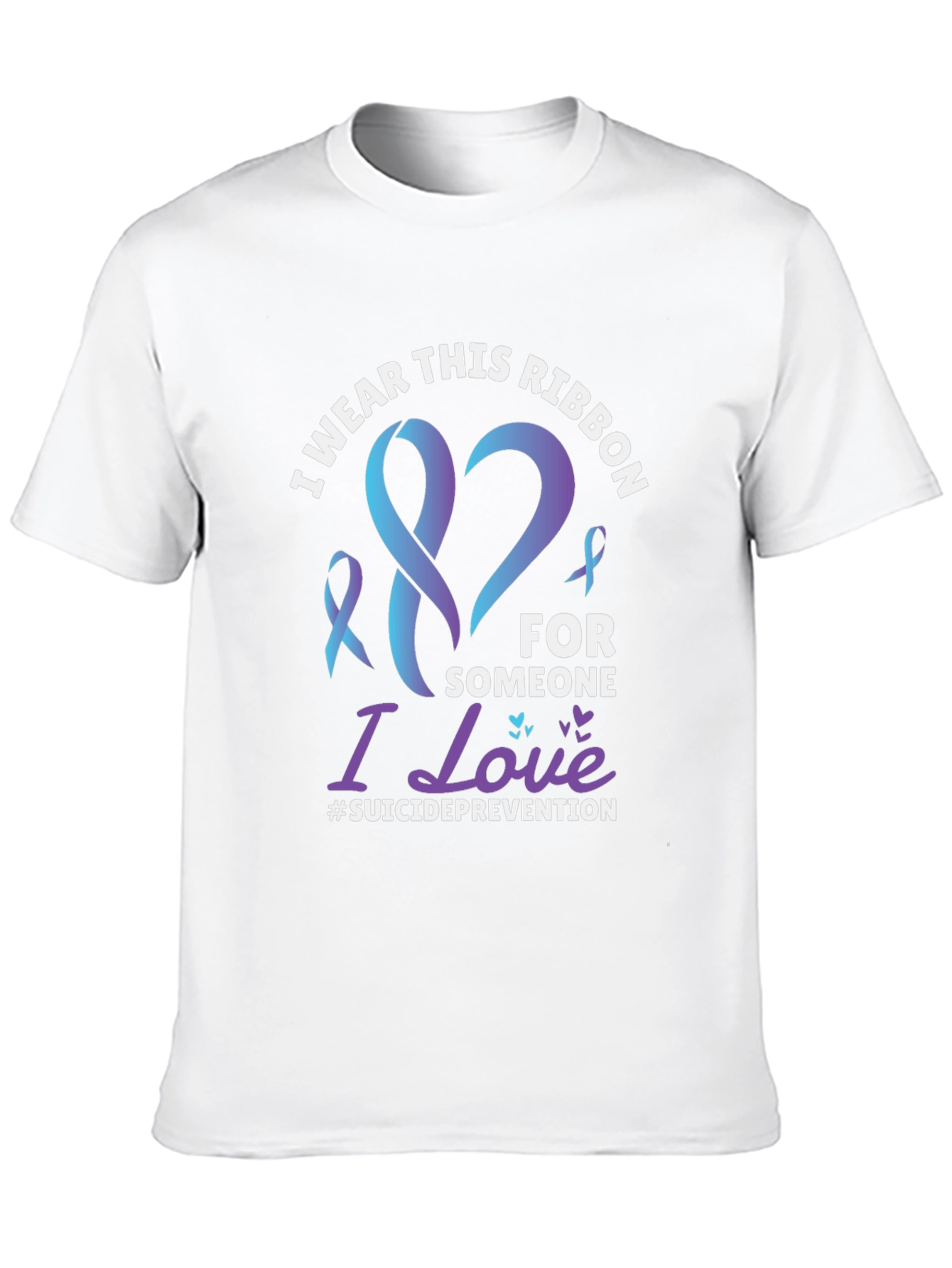 Suicide Prevention Awareness Ribbon T-Shirt
