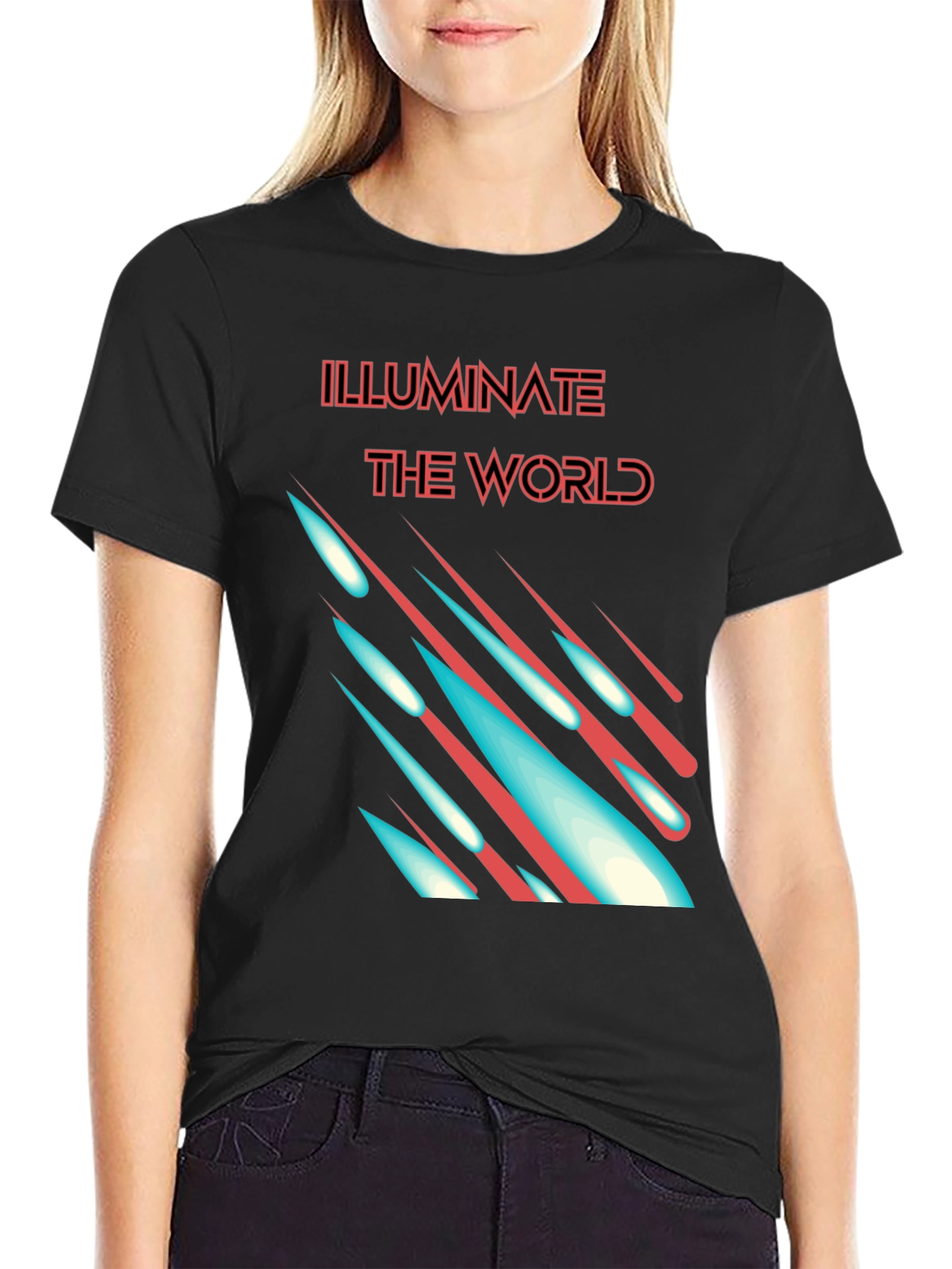 Illuminate the World Graphic T-Shirt