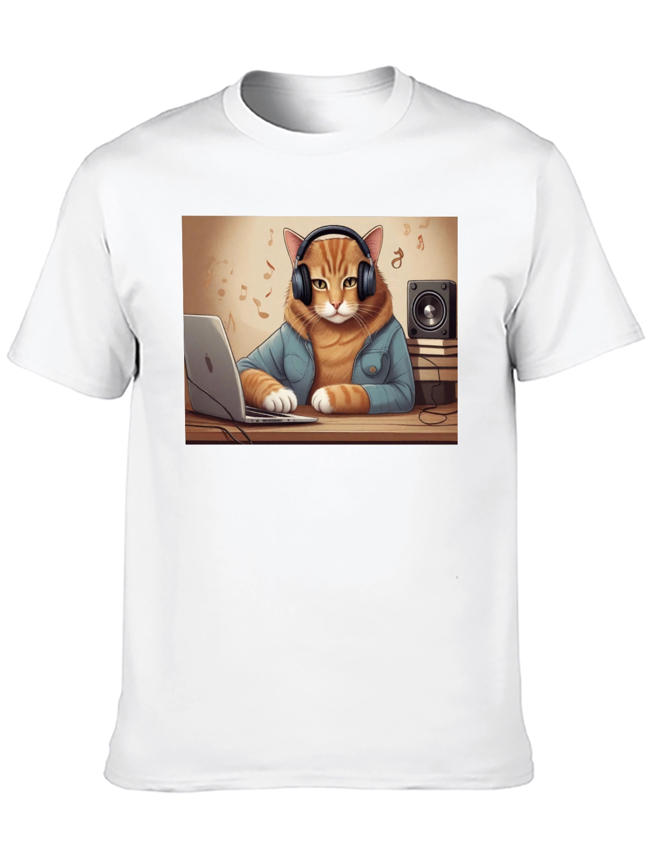 DJ Cat T-Shirt - Music Lover Tee