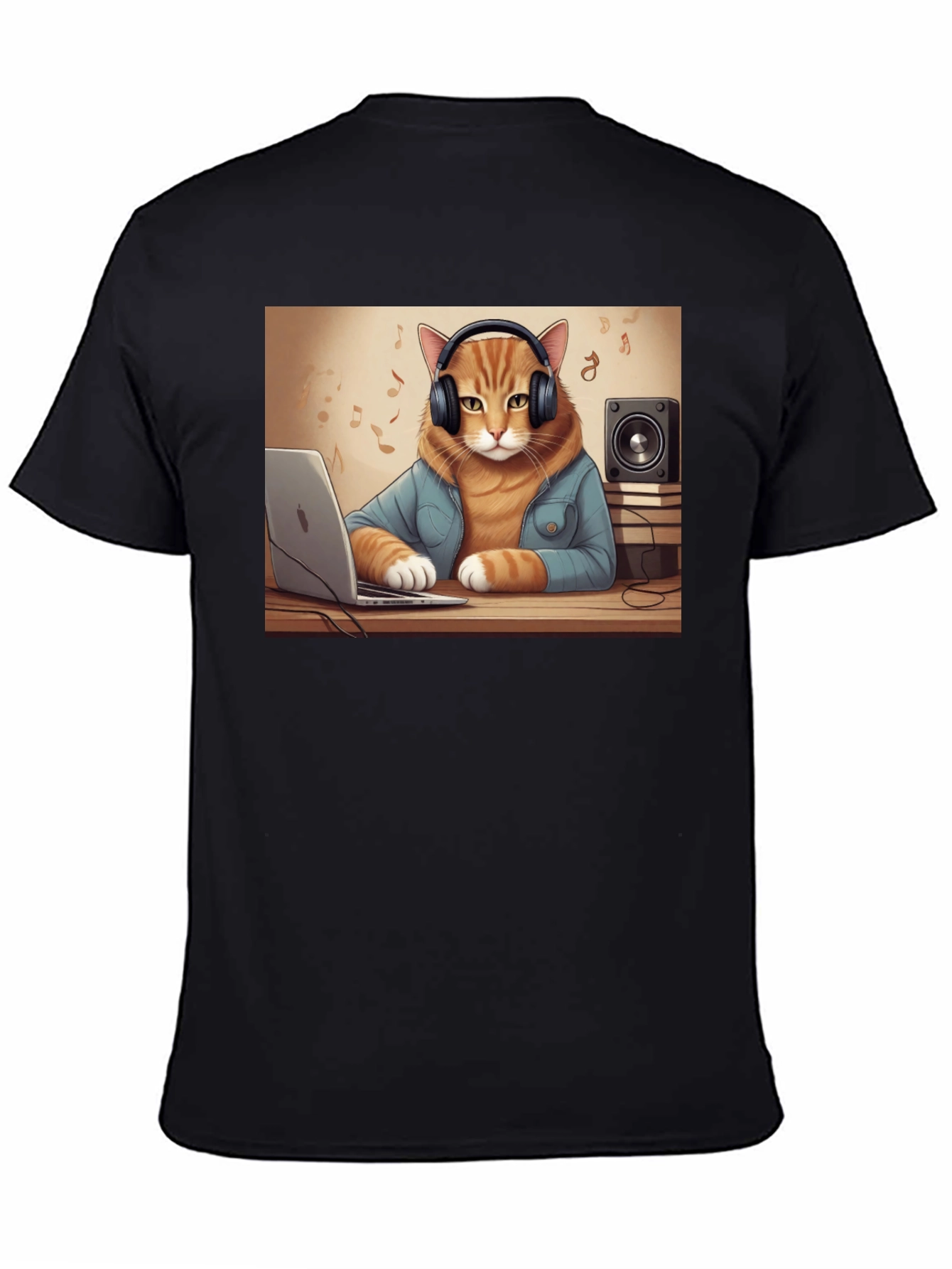 DJ Cat T-Shirt - Music Lover Tee