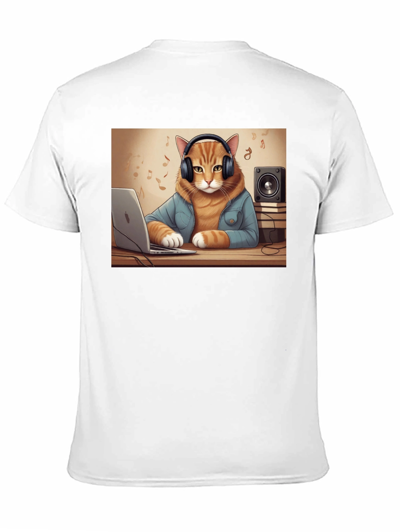DJ Cat T-Shirt - Music Lover Tee