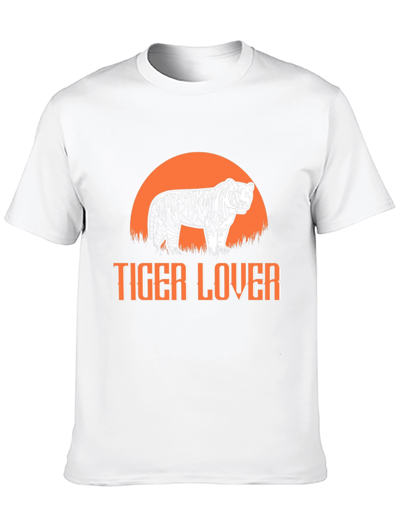 Tiger Lover Graphic Tee - Black T-Shirt