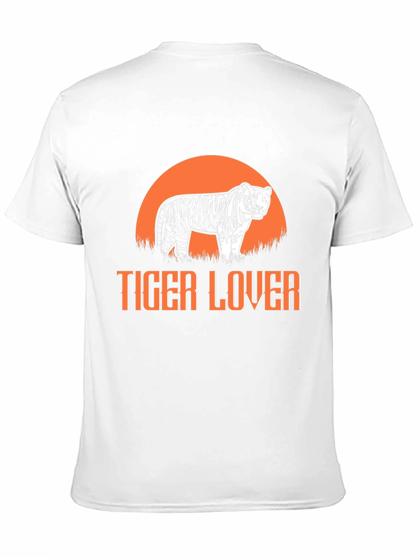 Tiger Lover Graphic Tee - Black T-Shirt