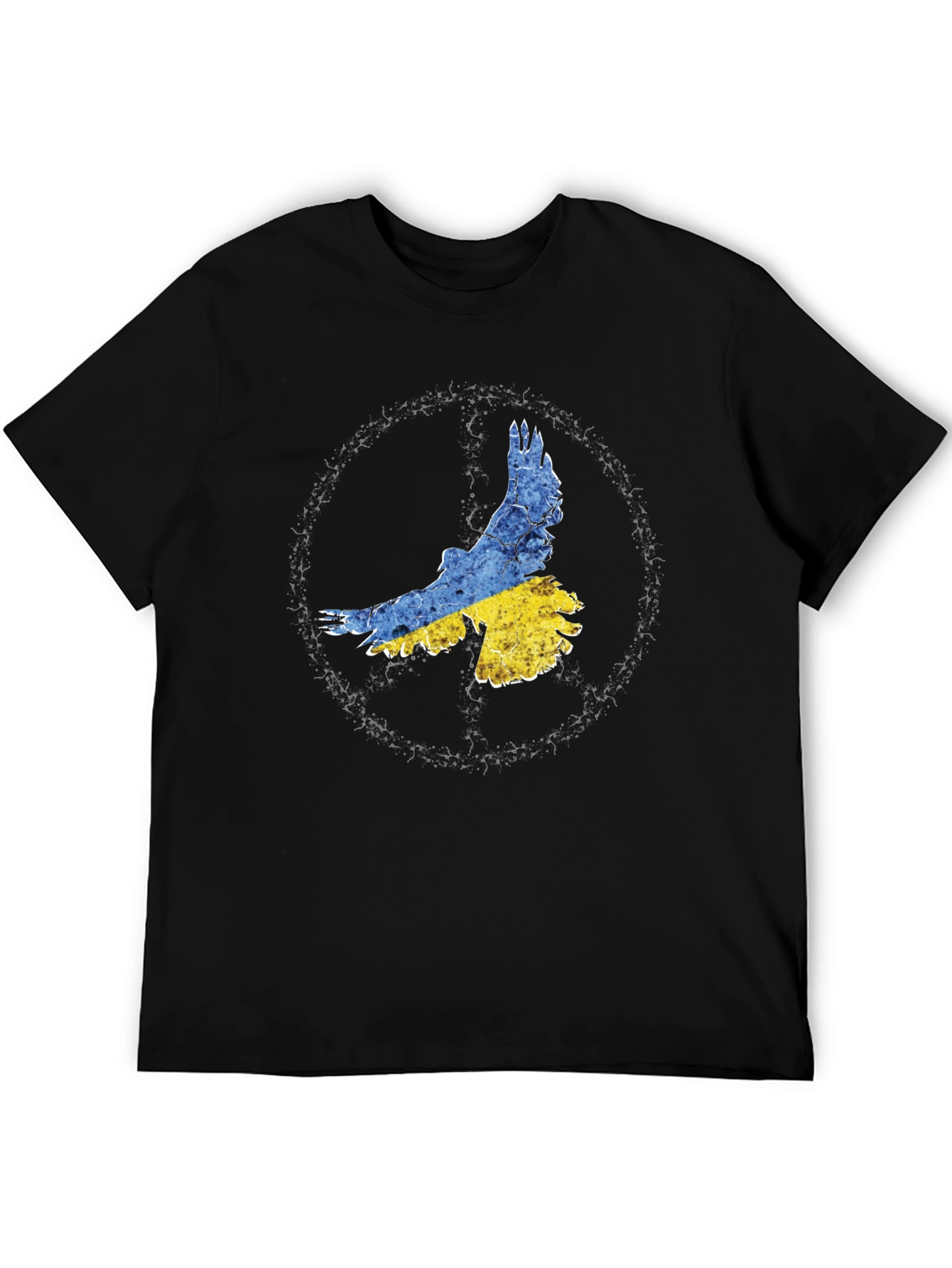 Ukraine Eagle Peace Symbol T-Shirt